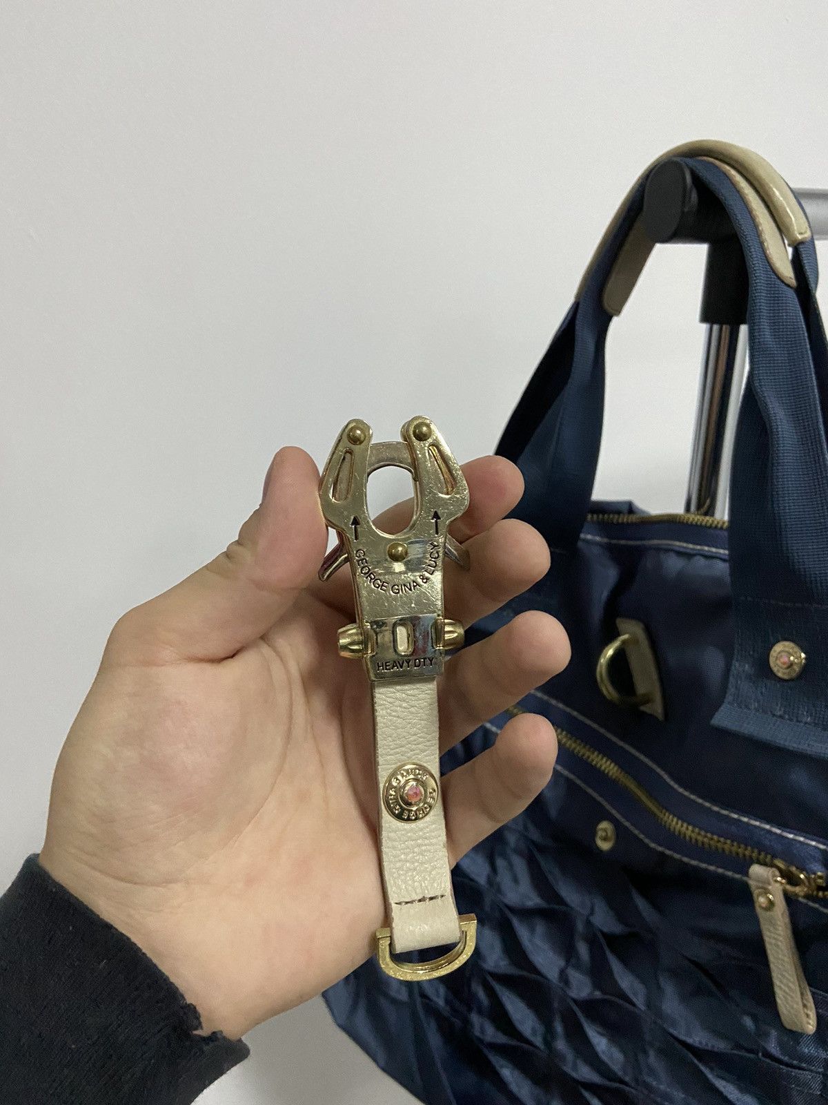 Japanese Brand × Vintage George Gina Lucy fashionwacko Bag shoulder vintage carabiner Size ONE SIZE - 4 Thumbnail