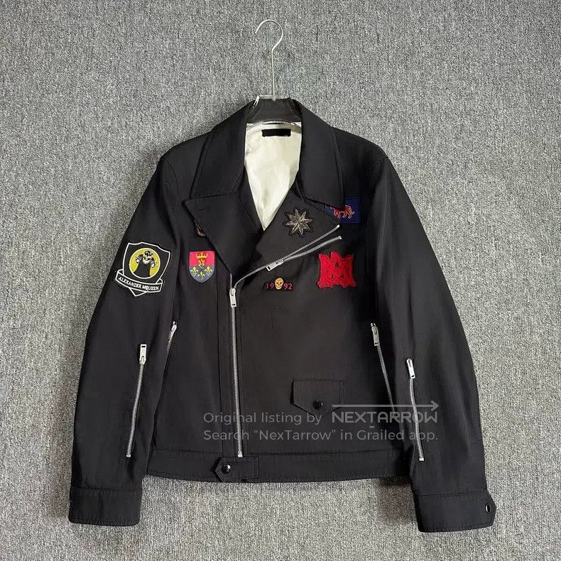 Alexander McQueen ALEXANDER MCQUEEN Moto Jacket Size US S / EU 44-46 / 1 - 1 Thumbnail