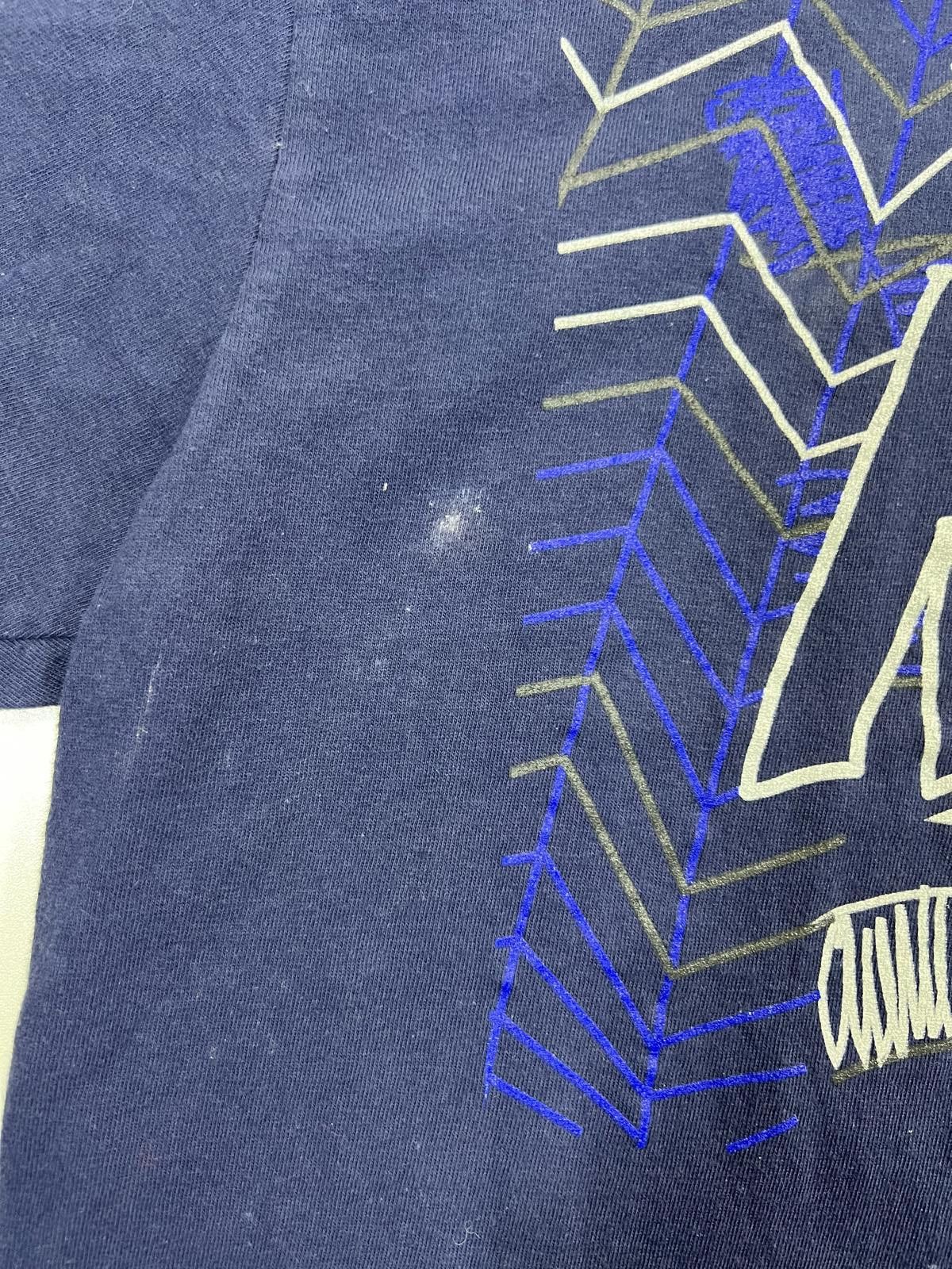 Nike Vintage Men's Nike Graphic T-Shirt Blue Size Medium Size US L / EU 52-54 / 3 - 3 Thumbnail