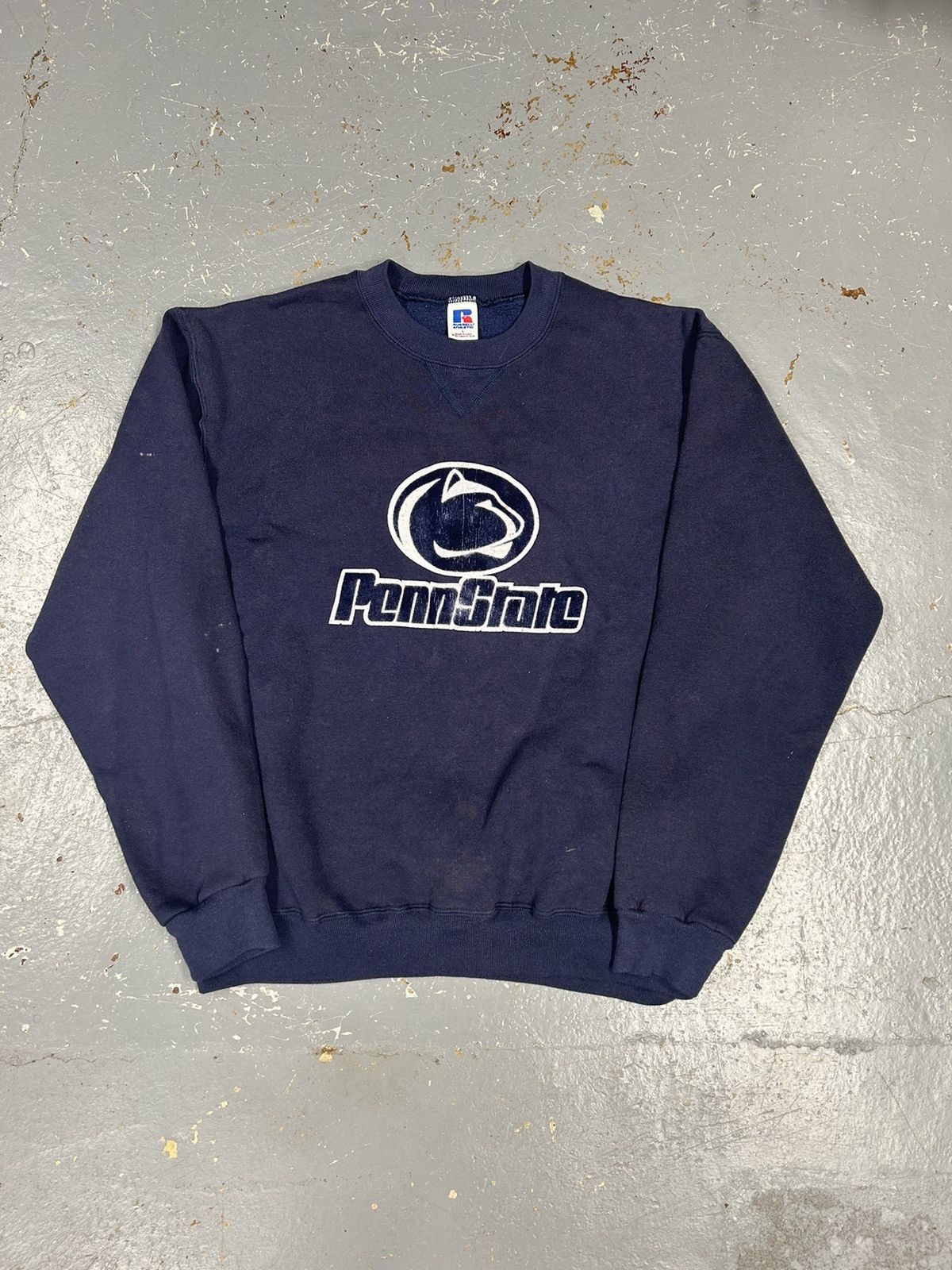 Vintage Crazy Vintage Penn State University Navy Pullover Crewneck Size US M / EU 48-50 / 2 - 1 Thumbnail