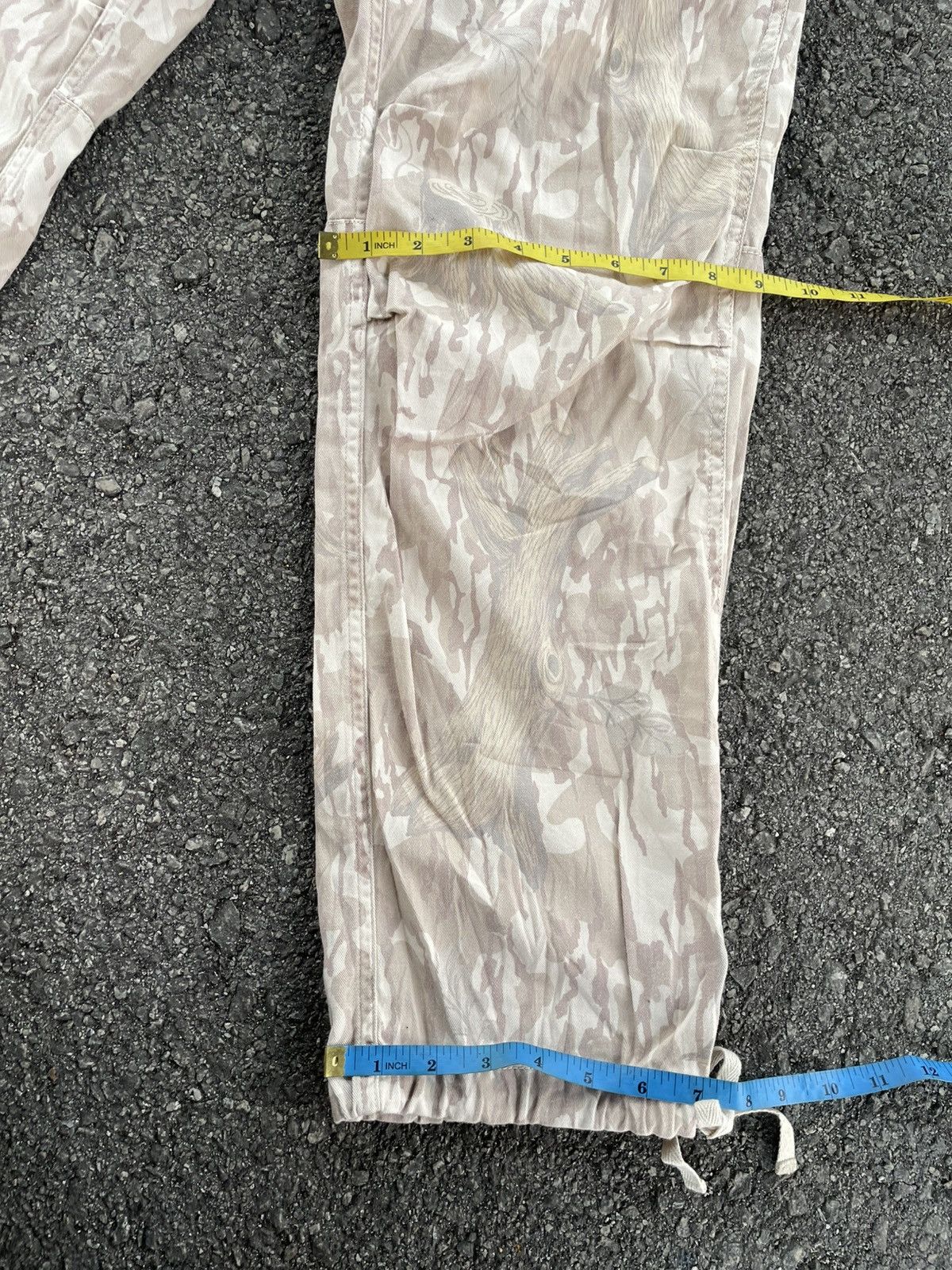 Wood Pattern Loose Pant
