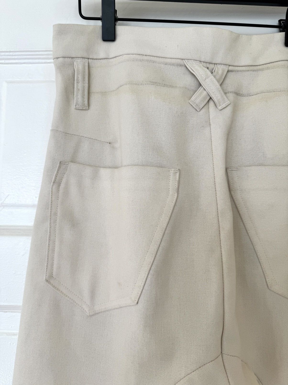 KOZABURO Hopsack 3D Tailored Trousers Size US 32 / EU 48 - 3 Thumbnail