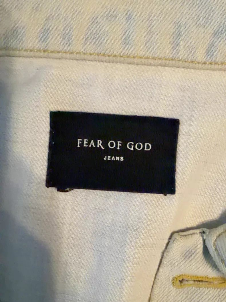 Fear of God Fear of God Season 5 Denim Jacket Size M / US 6-8 / IT 42-44 - 4 Thumbnail