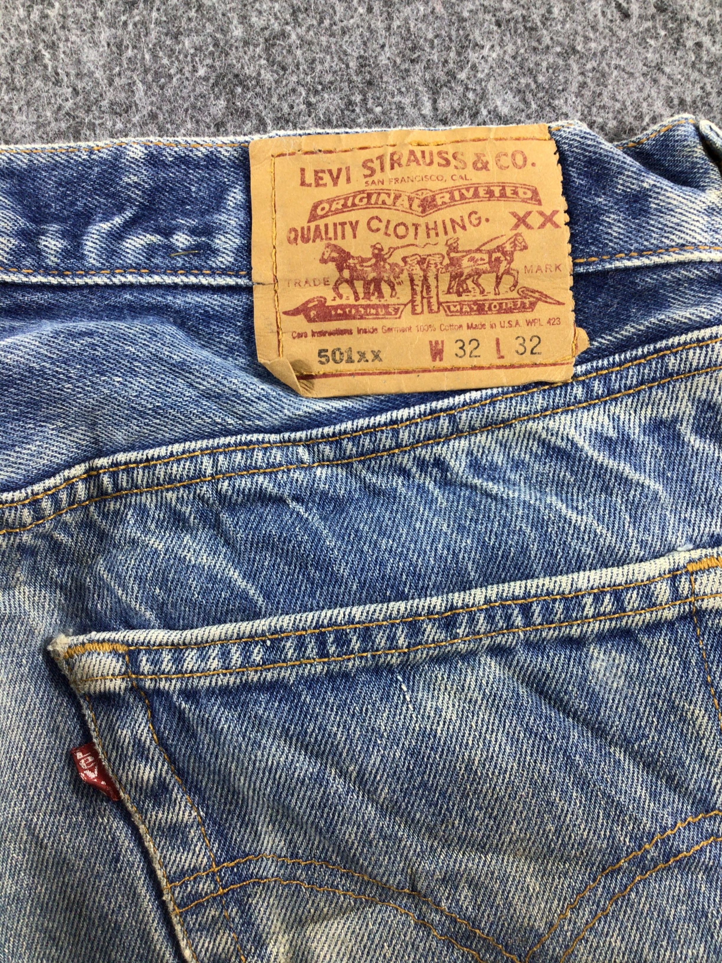 Levi's Vintage 90s Levis 501 xx Jeans-J384 Size US 31 - 5 Thumbnail
