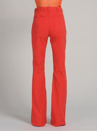 Marni o1srvl11e0624 Trousers in Red Size 28" / US 6 / IT 42 - 3 Thumbnail