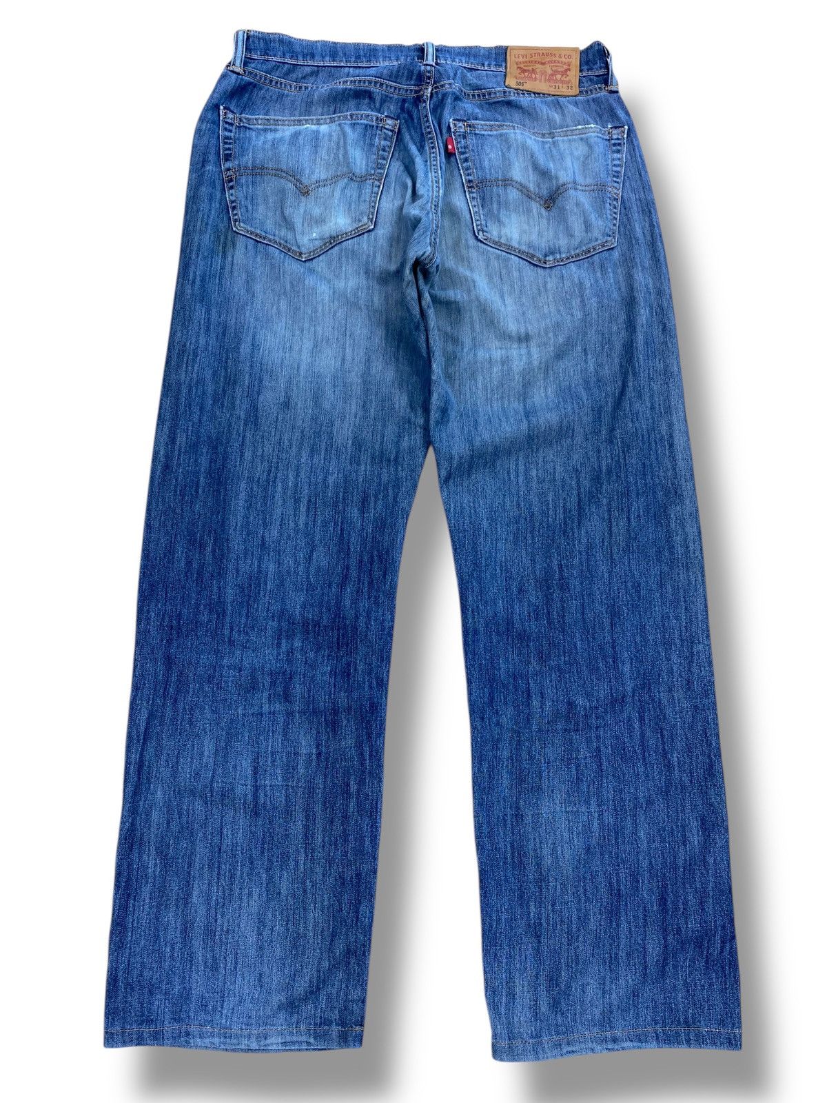 Levi's Levi’s Brand Faded Wash Ripped Style Soft Jeans Size US 32 / EU 48 - 3 Thumbnail
