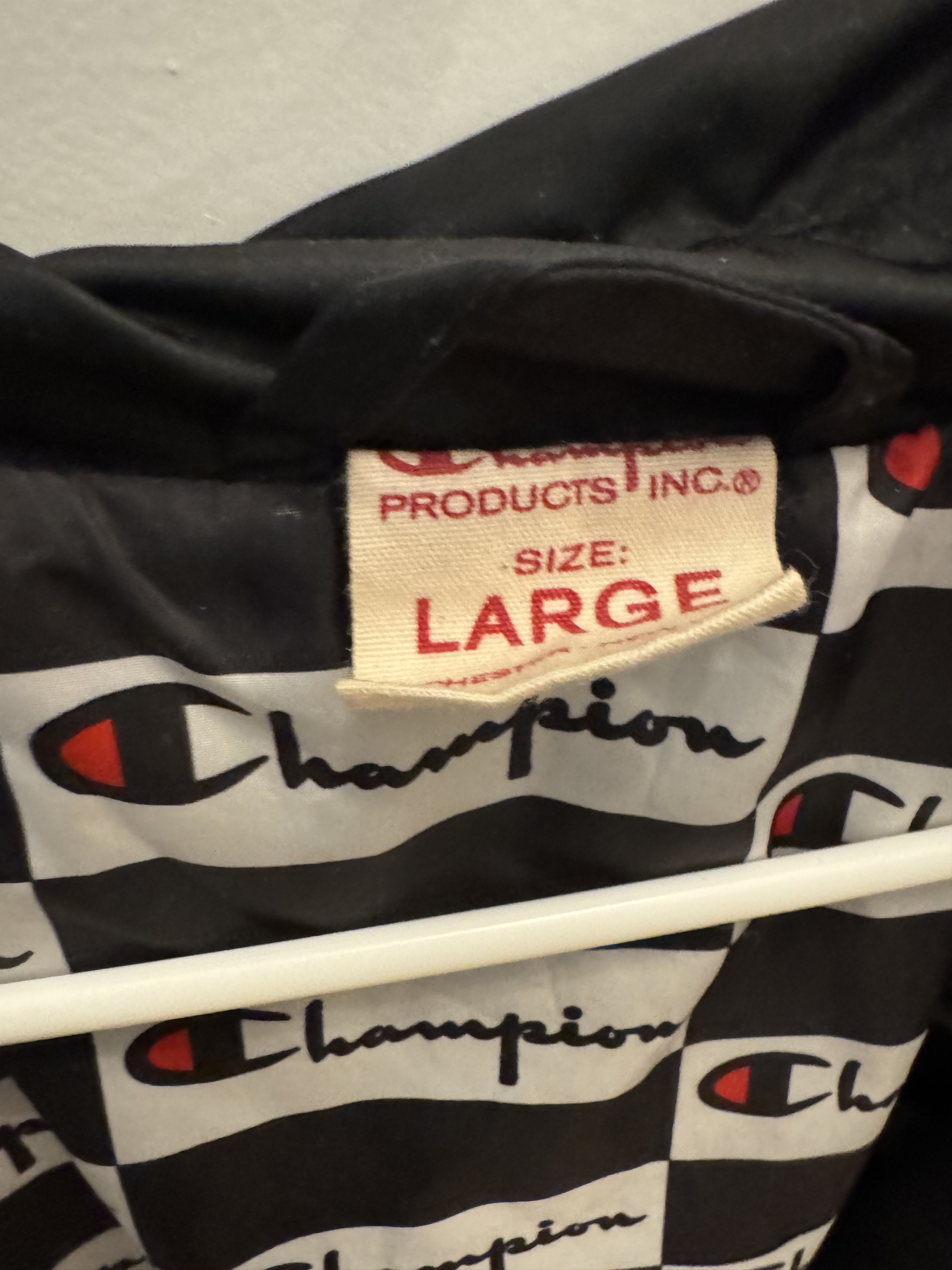 Champion Black Champion Coach Jacket Size L Size US L / EU 52-54 / 3 - 2 Thumbnail