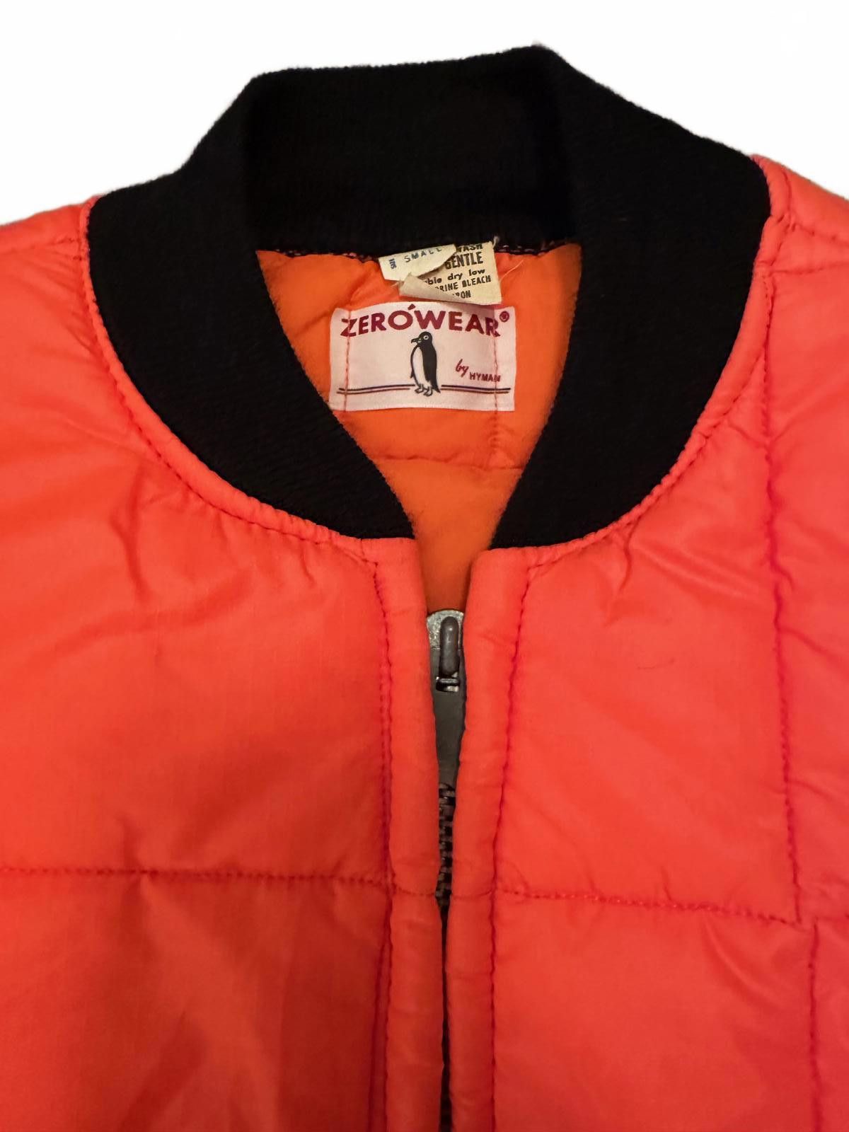 Other Vintage ZeroWear Quilted Blaze Orange Vest USA Small Size US S / EU 44-46 / 1 - 3 Thumbnail