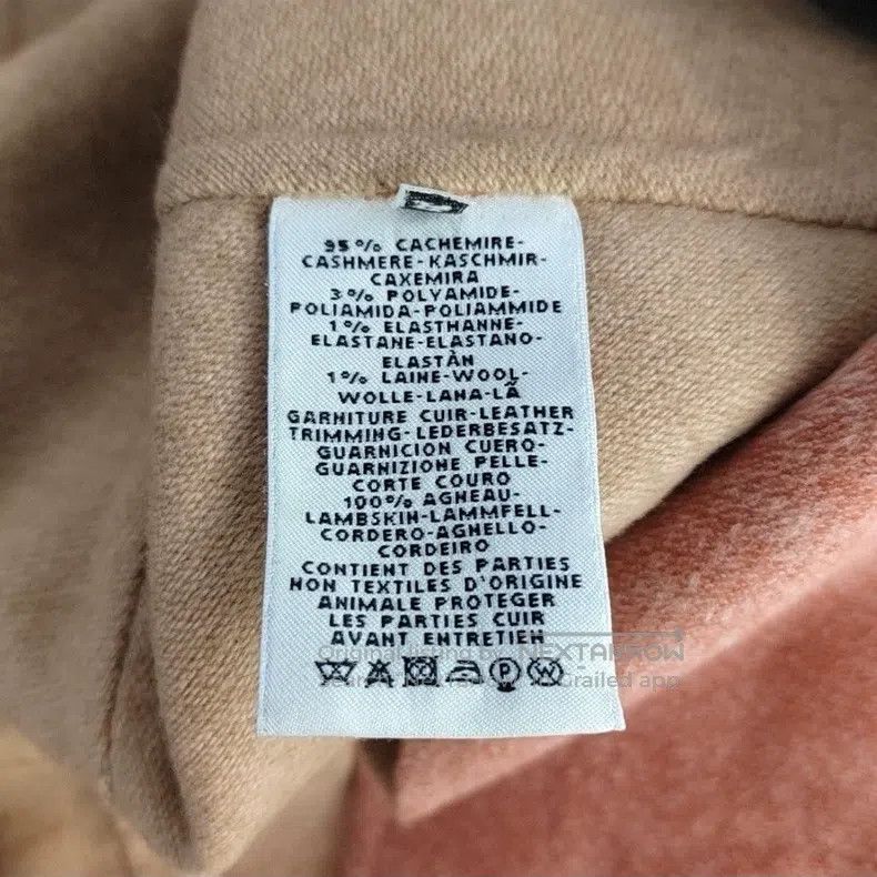 Hermes Hermes Autumn orange cashmere coat Size XXS / US 00 / IT 34 - 4 Thumbnail