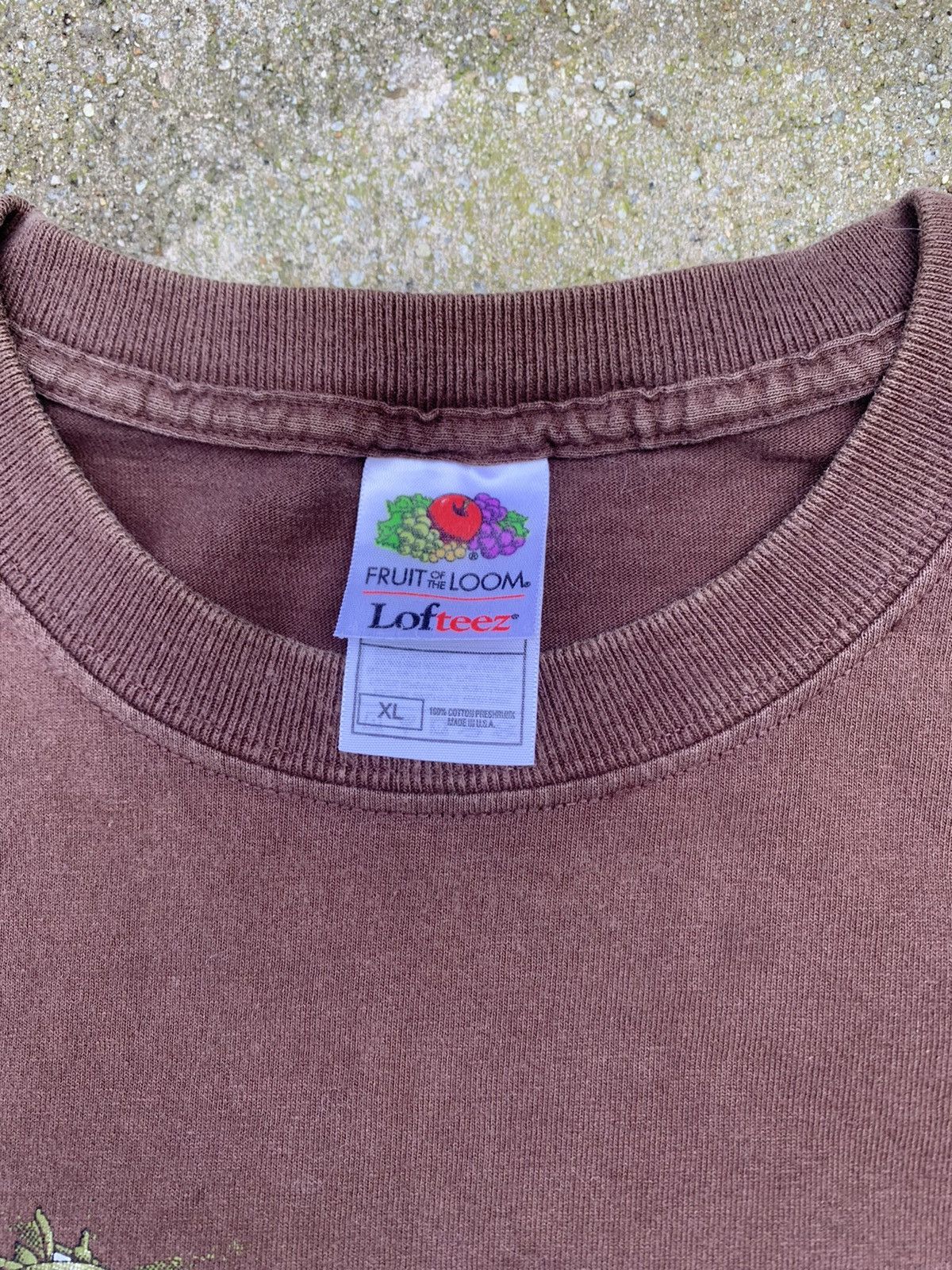 Fruit Of The Loom Vintage USA Marines T Shirt Size US XL / EU 56 / 4 - 4 Thumbnail