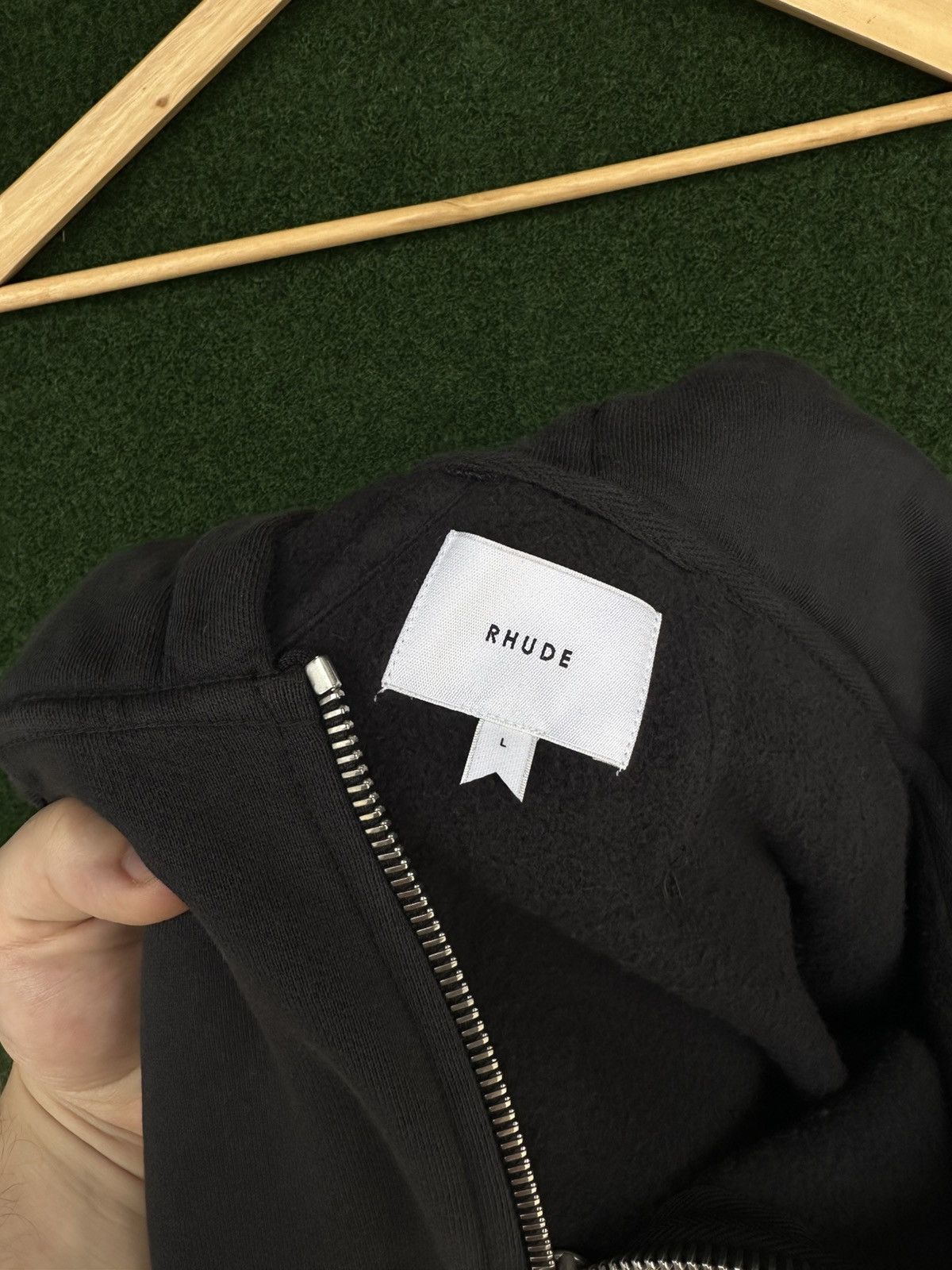 Rhude Rhude Moonlight Zip Up Hoodie Size US L / EU 52-54 / 3 - 5 Thumbnail