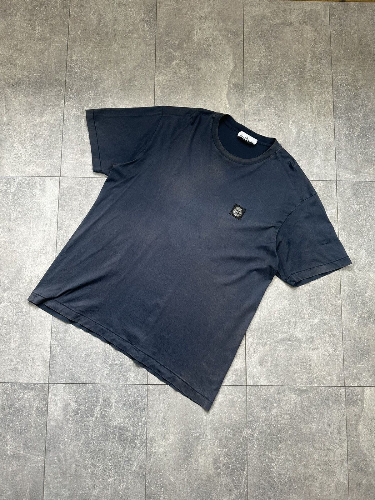 Vintage Stone Island Patch Program Distressed Tee Size US XXL / EU 58 / 5 - 2 Thumbnail