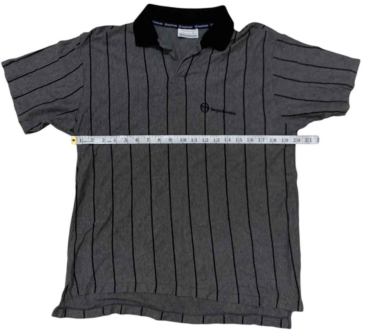 Sergio Tacchini Sergio Tacchini Vintage Polo Striped Size US M / EU 48-50 / 2 - 6 Thumbnail