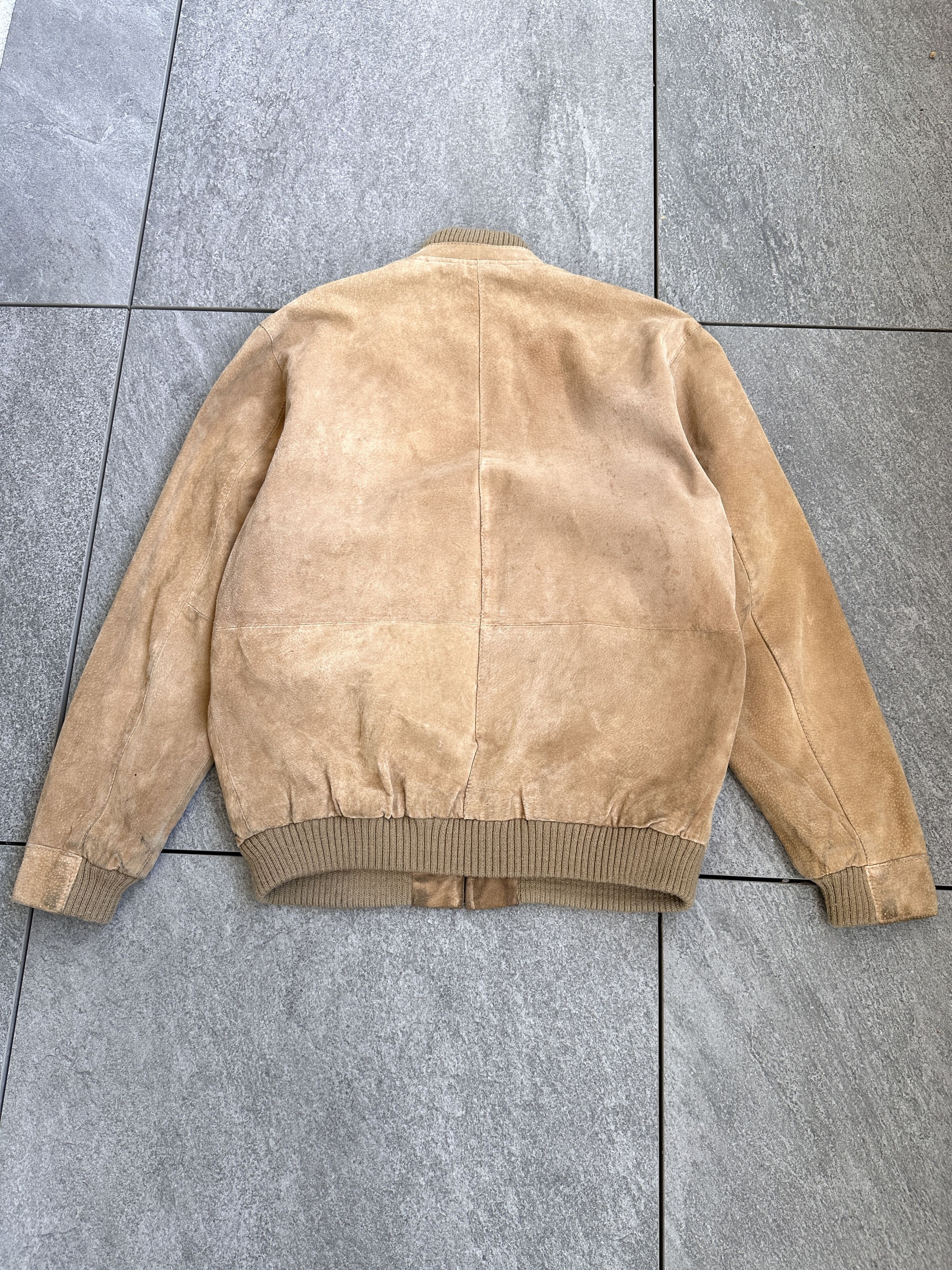 Vintage Vintage leather bomber scandi jacket Size US L / EU 52-54 / 3 - 6 Thumbnail