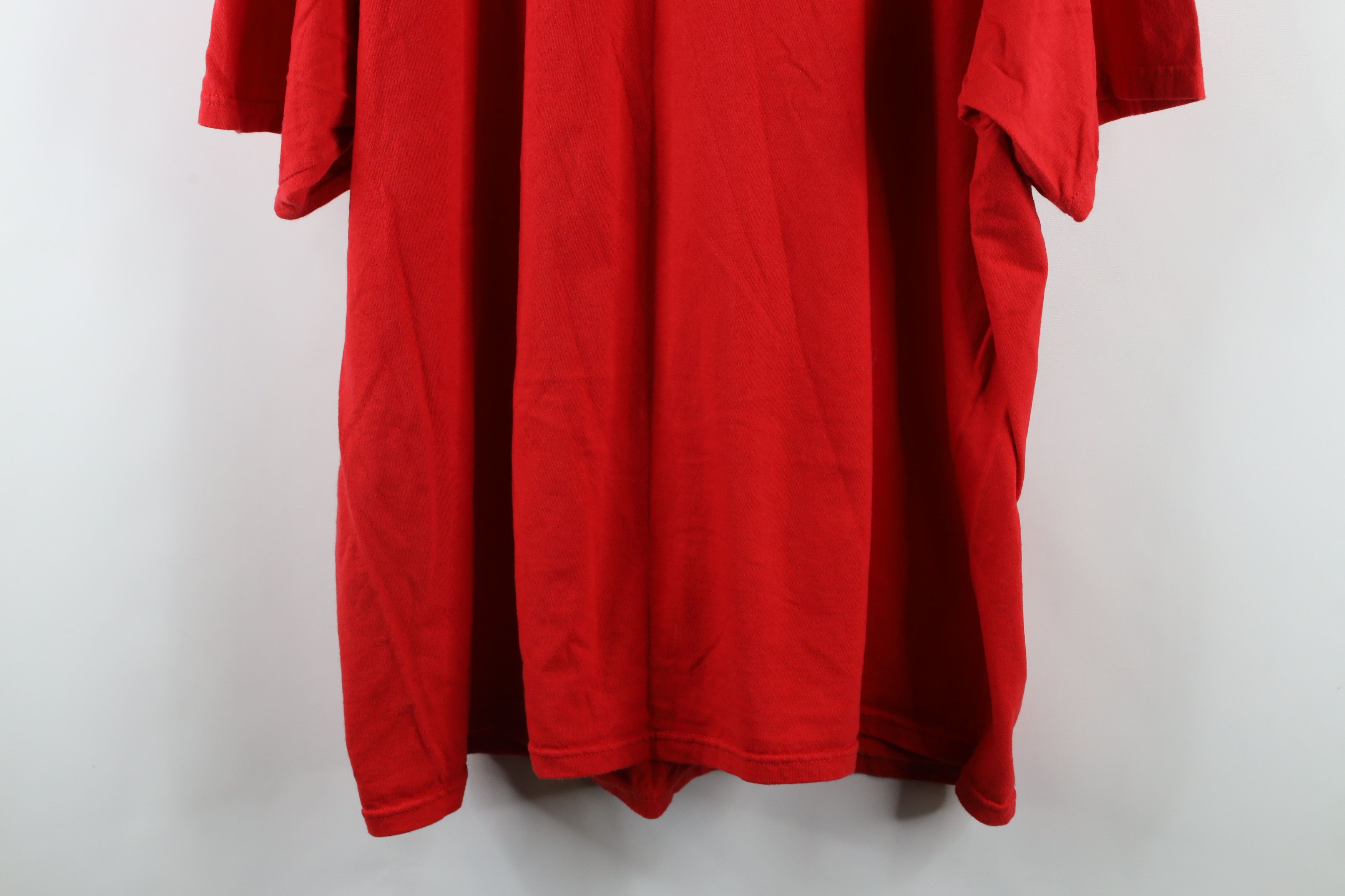 Coca Cola × Vintage Vintage Coca Cola Spell Out Glass Bottle T-Shirt Red Cotton Size US XXL / EU 58 / 5 - 9 Thumbnail