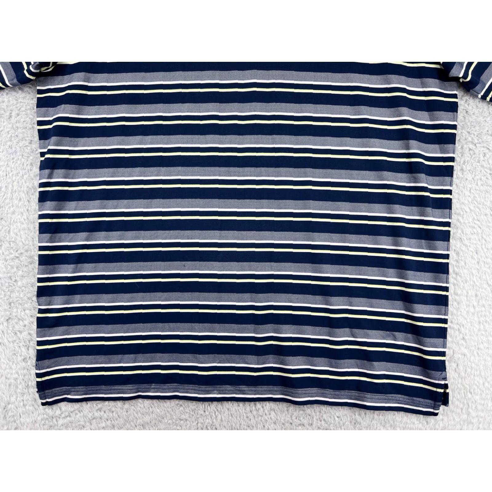 Callaway Callaway Polo Shirt Men 2XL blue gray striped knit polo Golf Outdoor casual shirt Mens 2XL Callaway Golf Polo Size US XXL / EU 58 / 5 - 7 Thumbnail