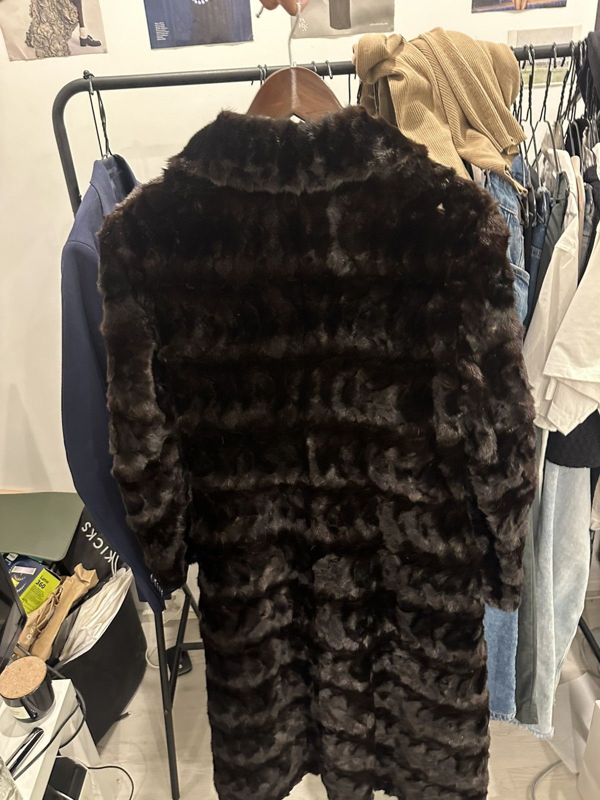 Vintage Darkbrown vintage mink fur Size M / US 6-8 / IT 42-44 - 5 Thumbnail