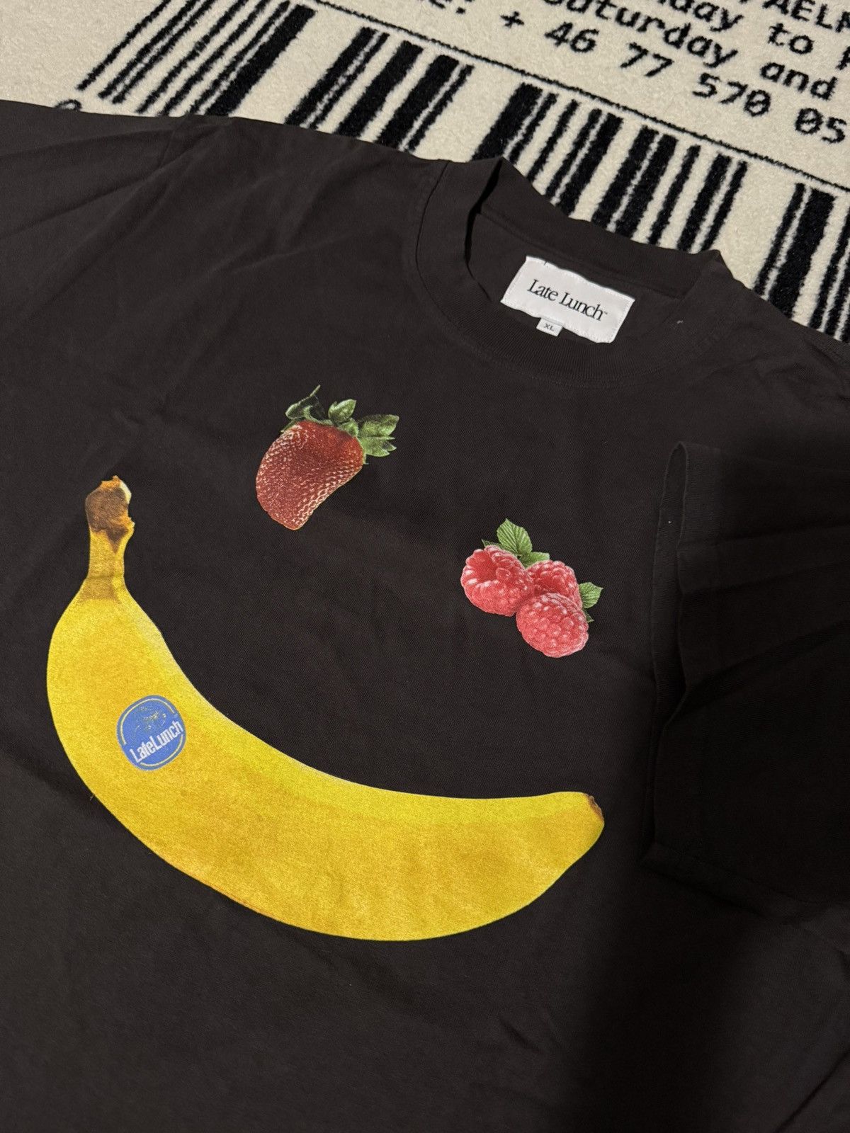 Late Lunch × Stussy Late Lunch Fruit Tee Size US XL / EU 56 / 4 - 2 Thumbnail