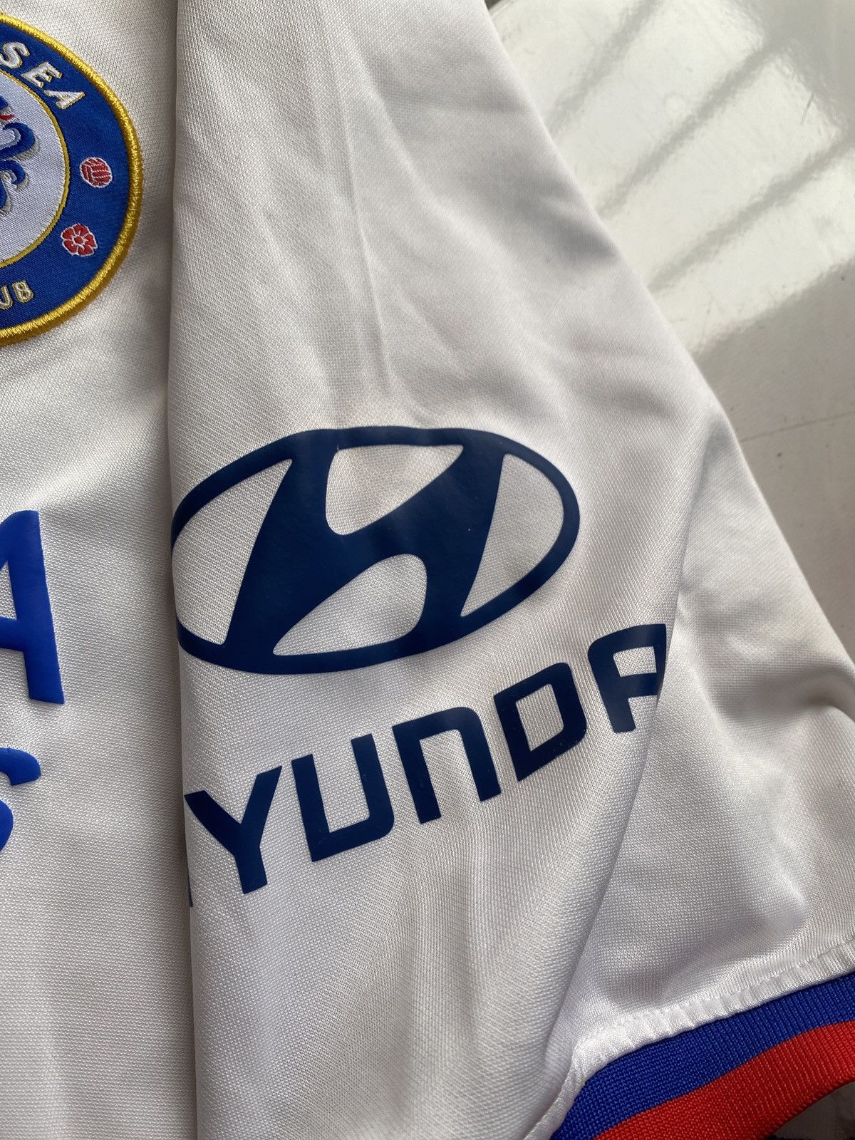 Chelsea Soccer × Nike Chelsea FC Champions Player Issue Nike Hyundai Size US L / EU 52-54 / 3 - 4 Thumbnail