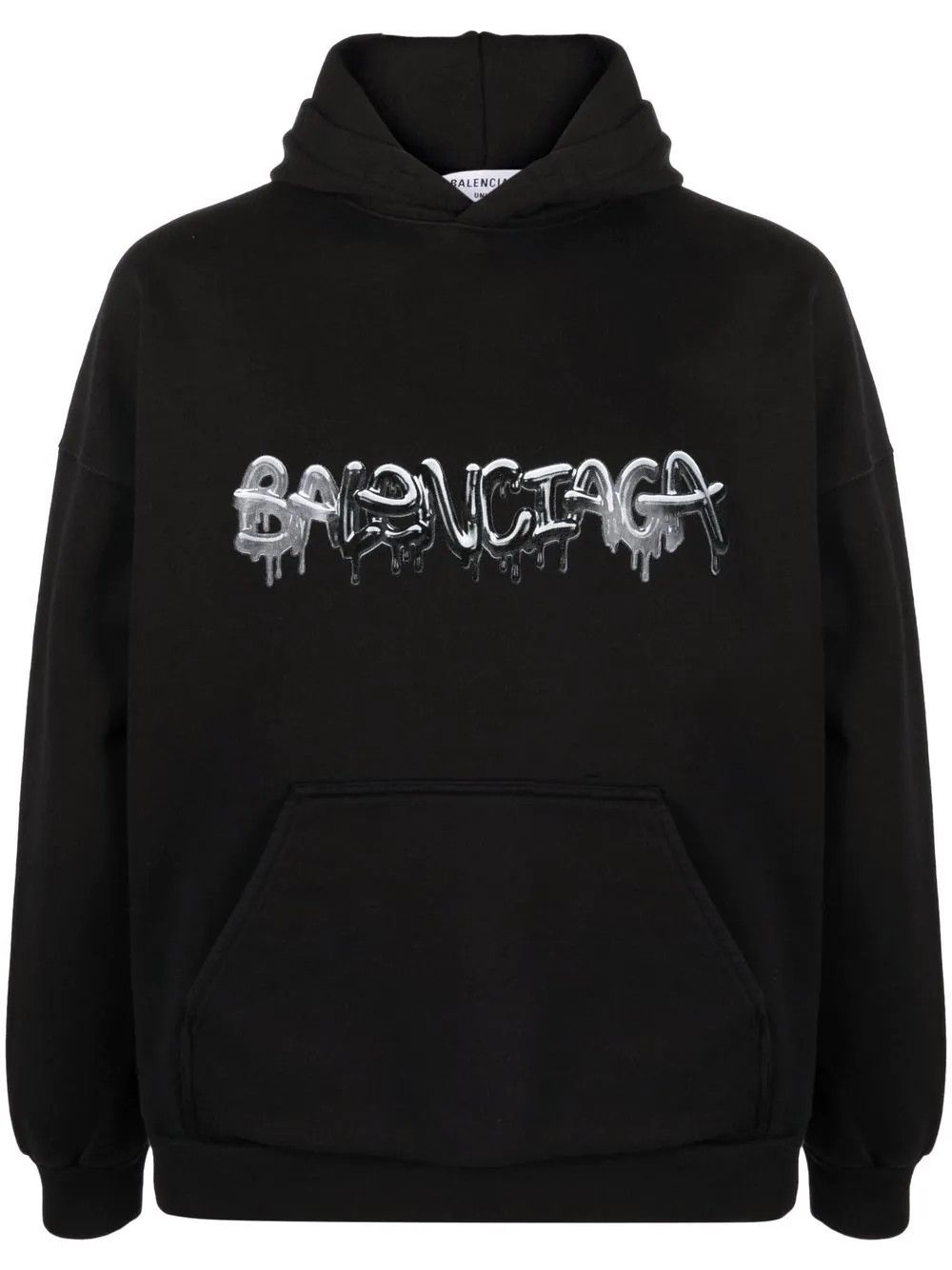 Balenciaga Balenciaga est 1917 college print wide fit hoodie