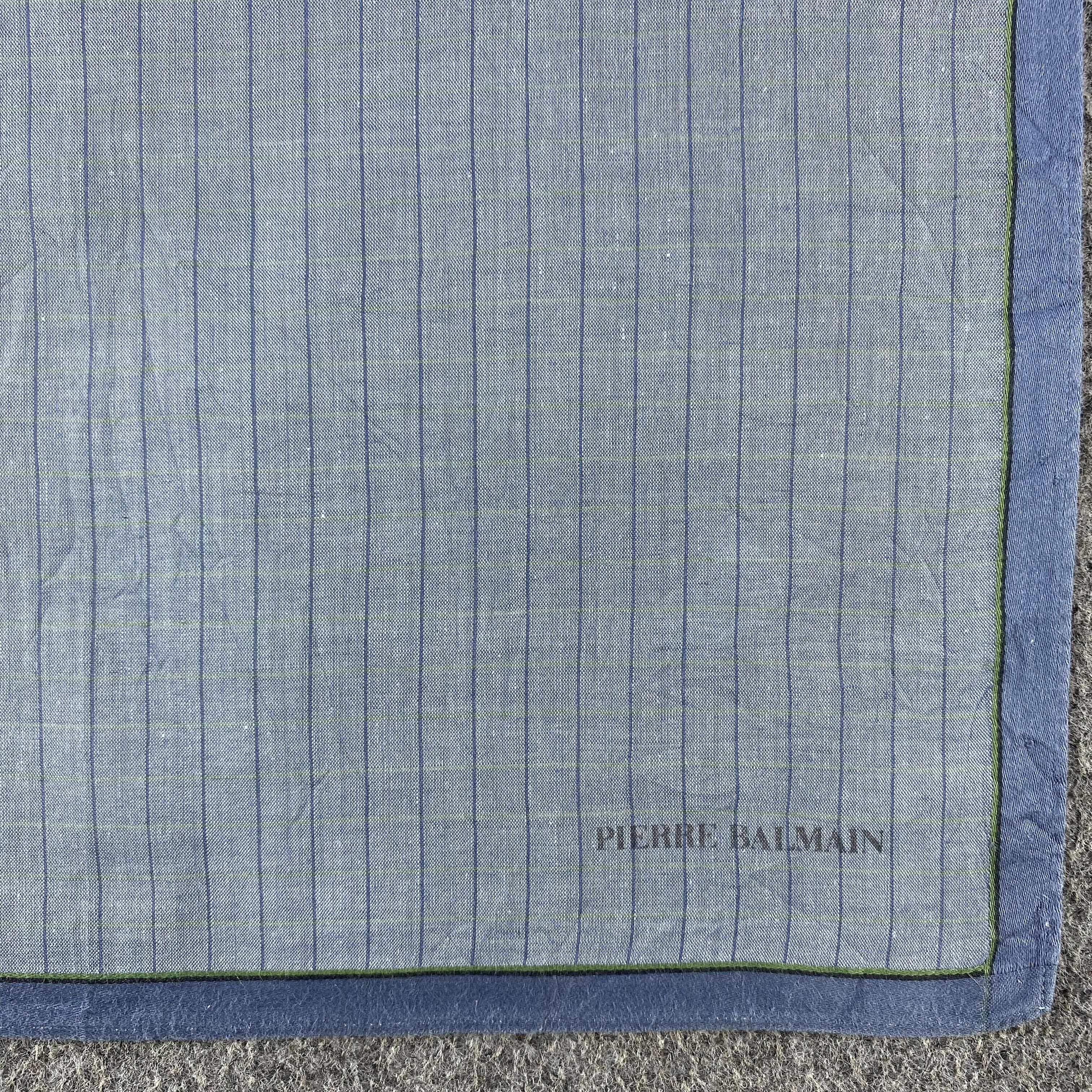 Pierre Balmain × Vintage Pierre Balmain Handkerchief/Neckerchief/Bandana HC833 Size ONE SIZE - 3 Thumbnail