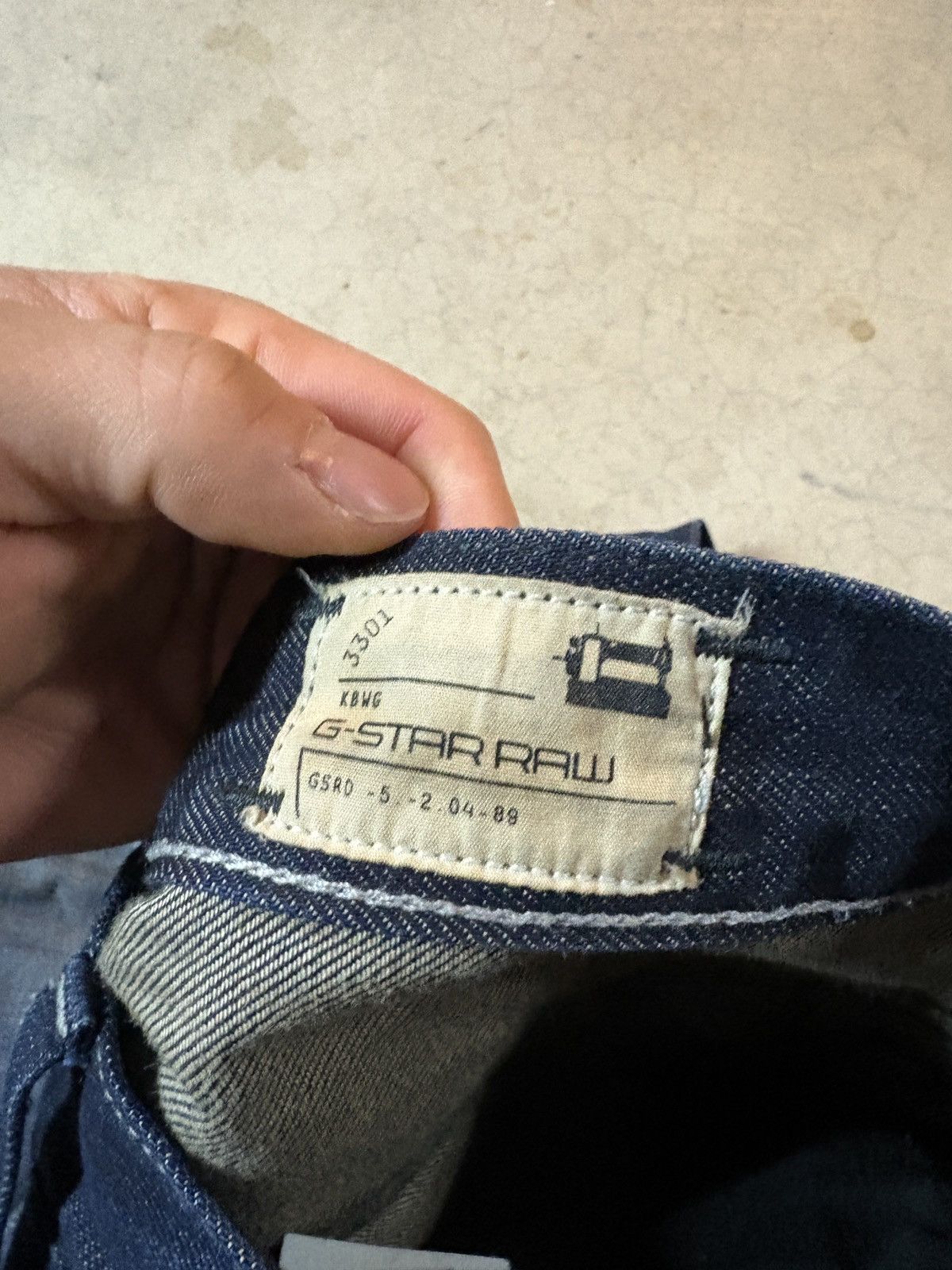 G-Star G-star RAW Y2K 3301 3D Straight Leg Denim Jeans Blue 38x34 Size US 38 / EU 54 - 7 Thumbnail