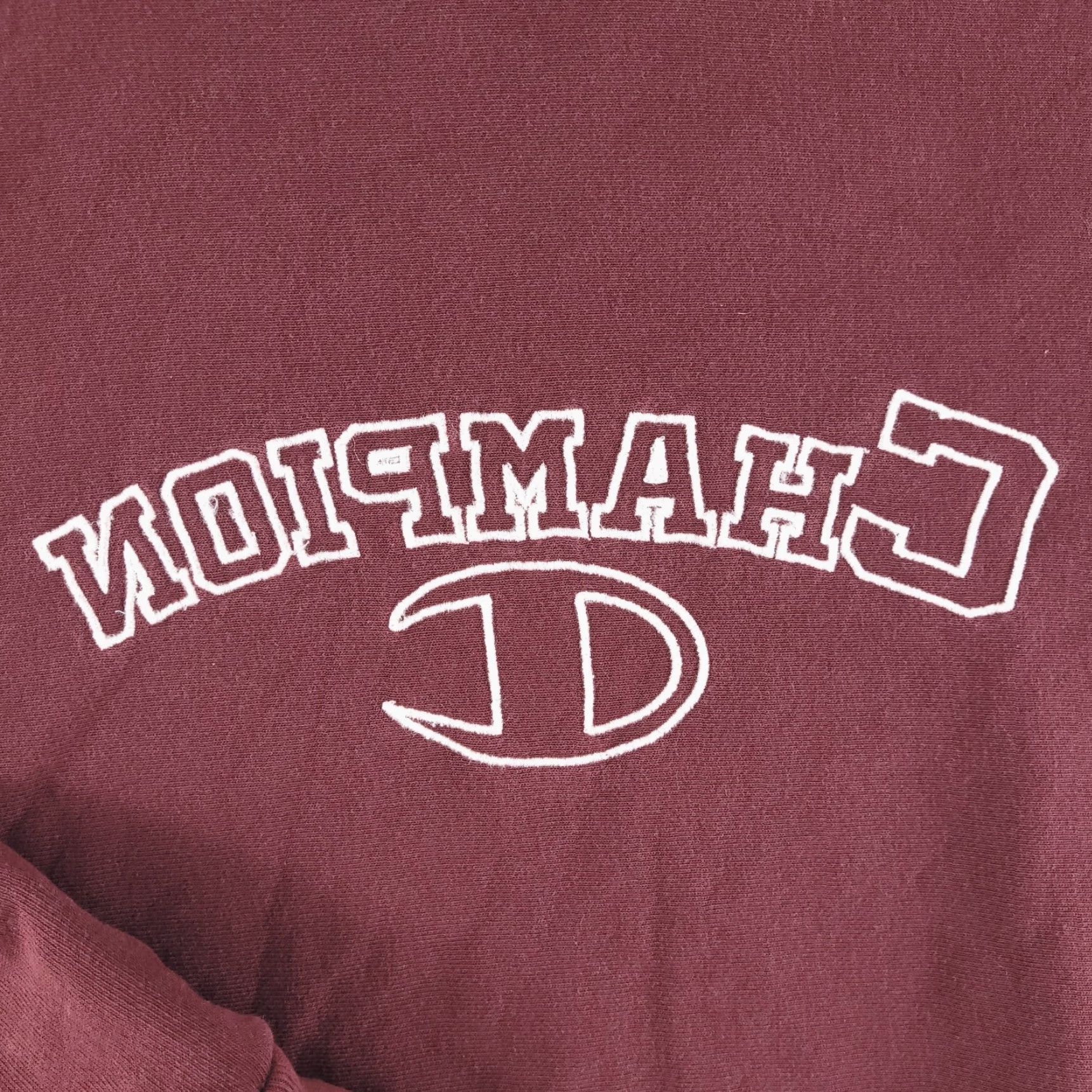 Champion VINTAGE Champion Sweatshirt Mens Medium Red Reverse Weave RARE Reversible Size US M / EU 48-50 / 2 - 2 Thumbnail