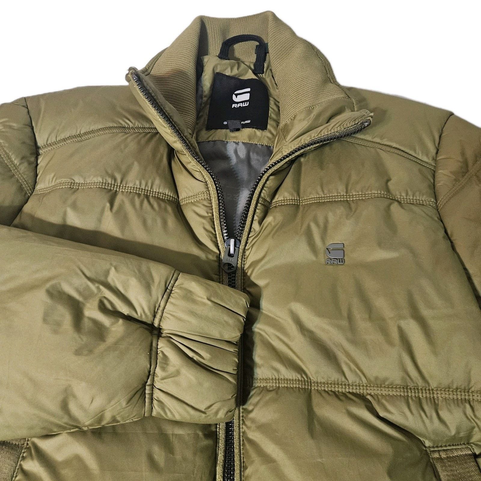 G-Star G-Star RAW Men's Dry Red Whistler Puffer Jacket Large E-89 Size US L / EU 52-54 / 3 - 3 Thumbnail
