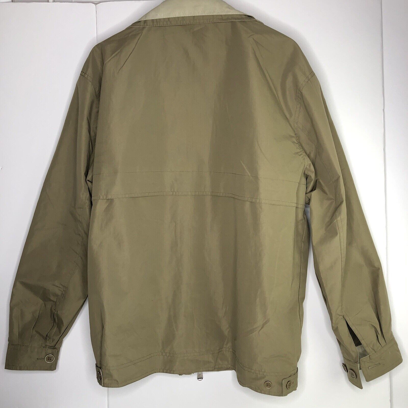 Other OBX Outer Banks Men Barn Coat Sz M Army Green Full Zip Size US M / EU 48-50 / 2 - 8 Thumbnail