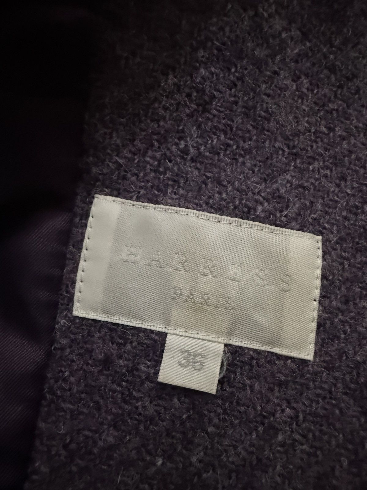 Harris Tweed Harris Tweed Hand Woven Fur Collar Jacket Size XS / US 0-2 / IT 36-38 - 8 Thumbnail