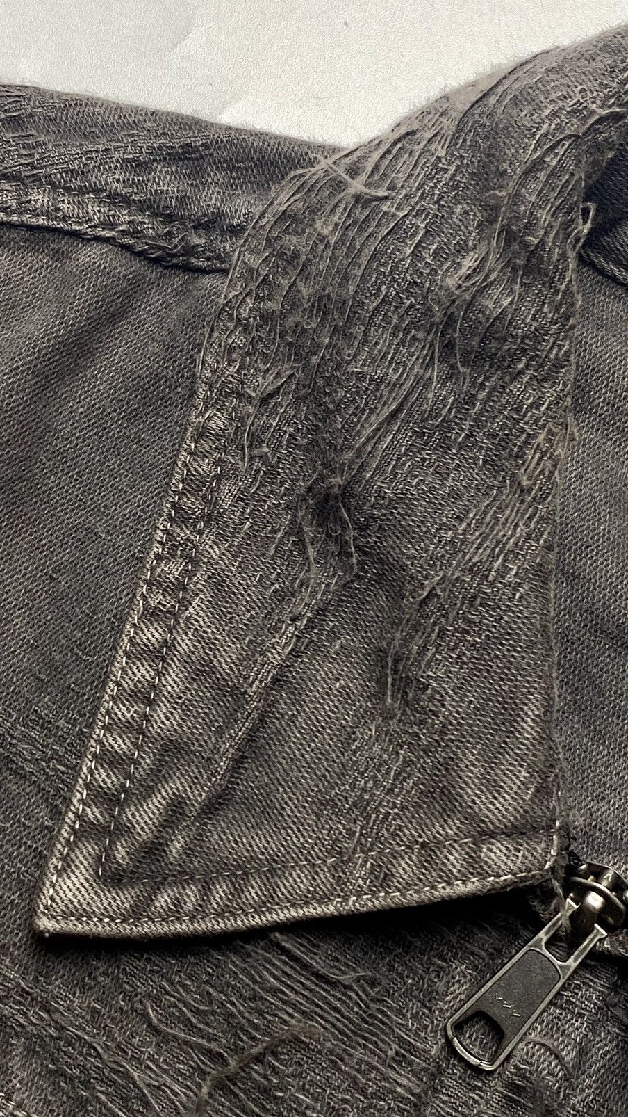 If Six Was Nine 2000s L7 Real Hip - Distressed Root Denim Jacket Size US L / EU 52-54 / 3 - 2 Thumbnail