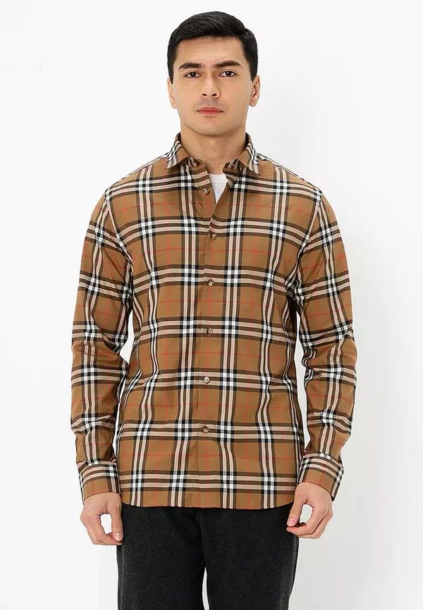 Burberry o1w1db10226 Shefford Casual Shirt In Multicolor Size US XS / EU 42 / 0 - 3 Thumbnail