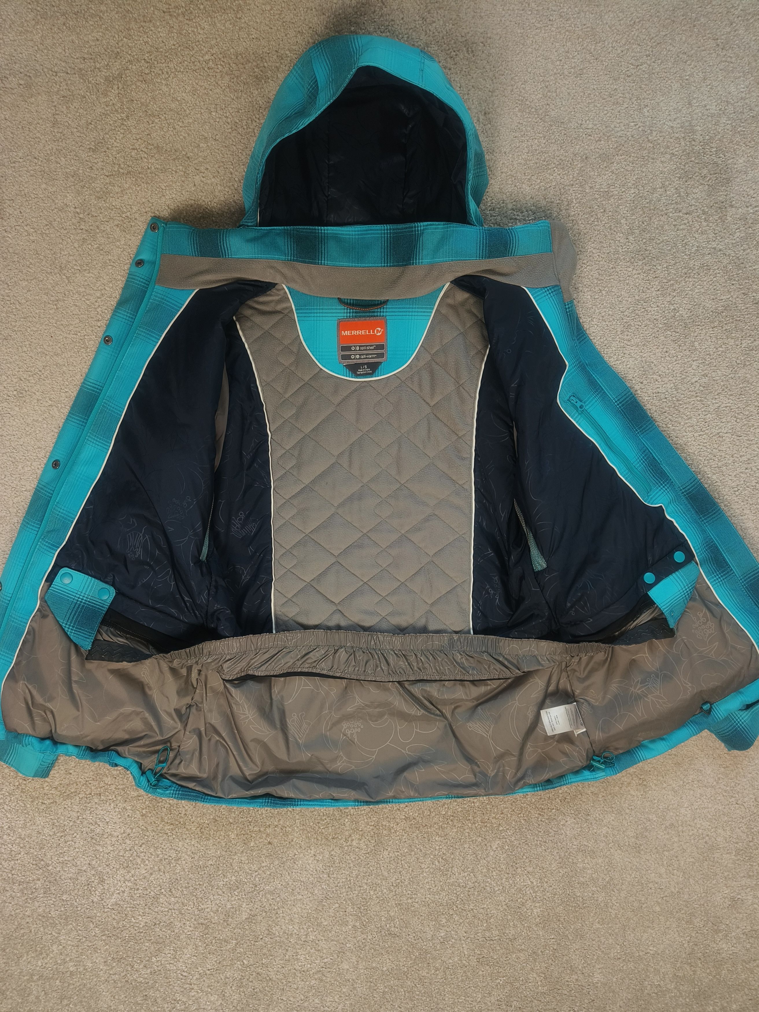 Merrell Merrell Opti She’ll Opti Warm Removable Hood Ski Jacket Size M / US 6-8 / IT 42-44 - 2 Thumbnail