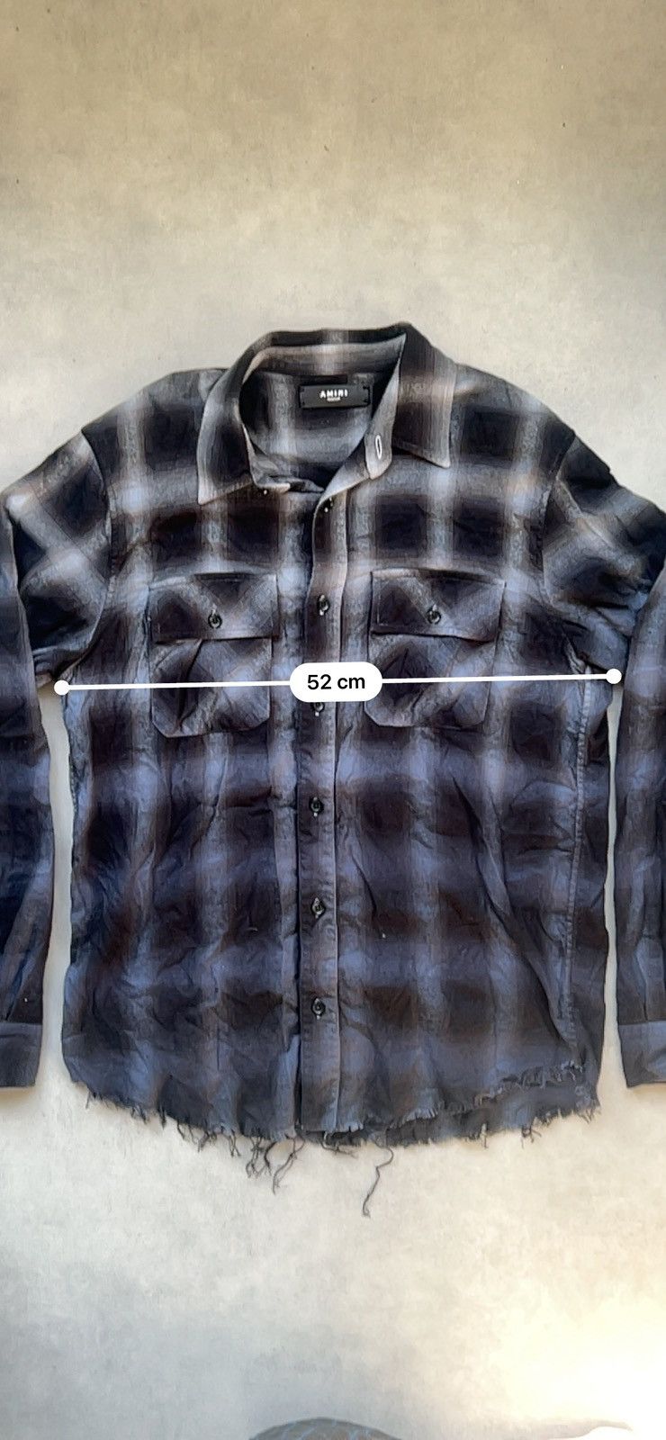 Amiri Amiri Plaid Flannel Shirt Size US M / EU 48-50 / 2 - 4 Thumbnail