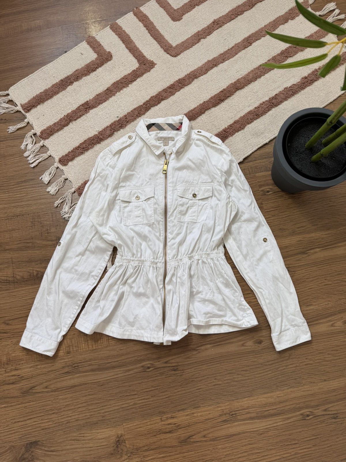Burberry VINTAGE BURBERRY 2000s CUTE BLOUSE Size S / US 4 / IT 40 - 1 Thumbnail