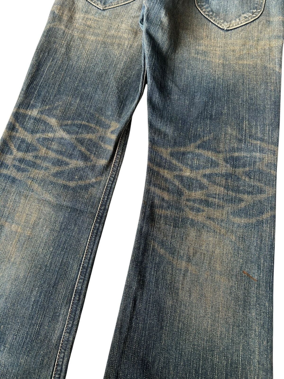 Japanese Brand × Kapital × Vintage FLARE LEE Rusty🔥 Denim jeans Size US 30 / EU 46 - 5 Thumbnail