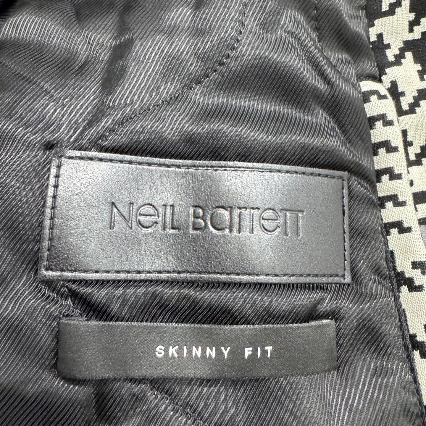 Neil Barrett Neil Barrett Houndstooth Wool Jacket L Size US L / EU 52-54 / 3 - 2 Thumbnail