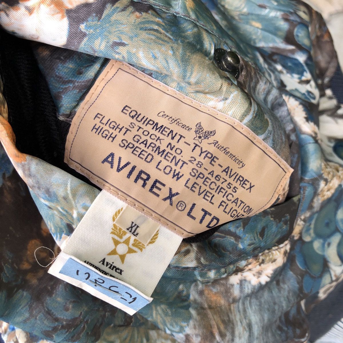 Avirex × Vintage VTG AVIREX " ANNIVERSARY 35 " reversible bomber jacket Size US XL / EU 56 / 4 - 9 Thumbnail