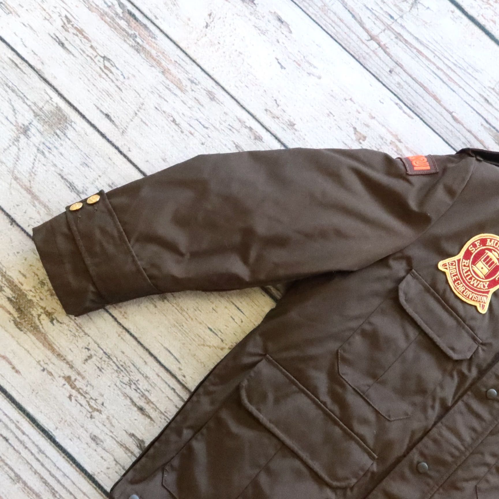 Vintage VINTAGE Blauer San Francisco Muni Gore Tex Work Jacket - Size M Brown Mens Jacket Size US M / EU 48-50 / 2 - 4 Thumbnail