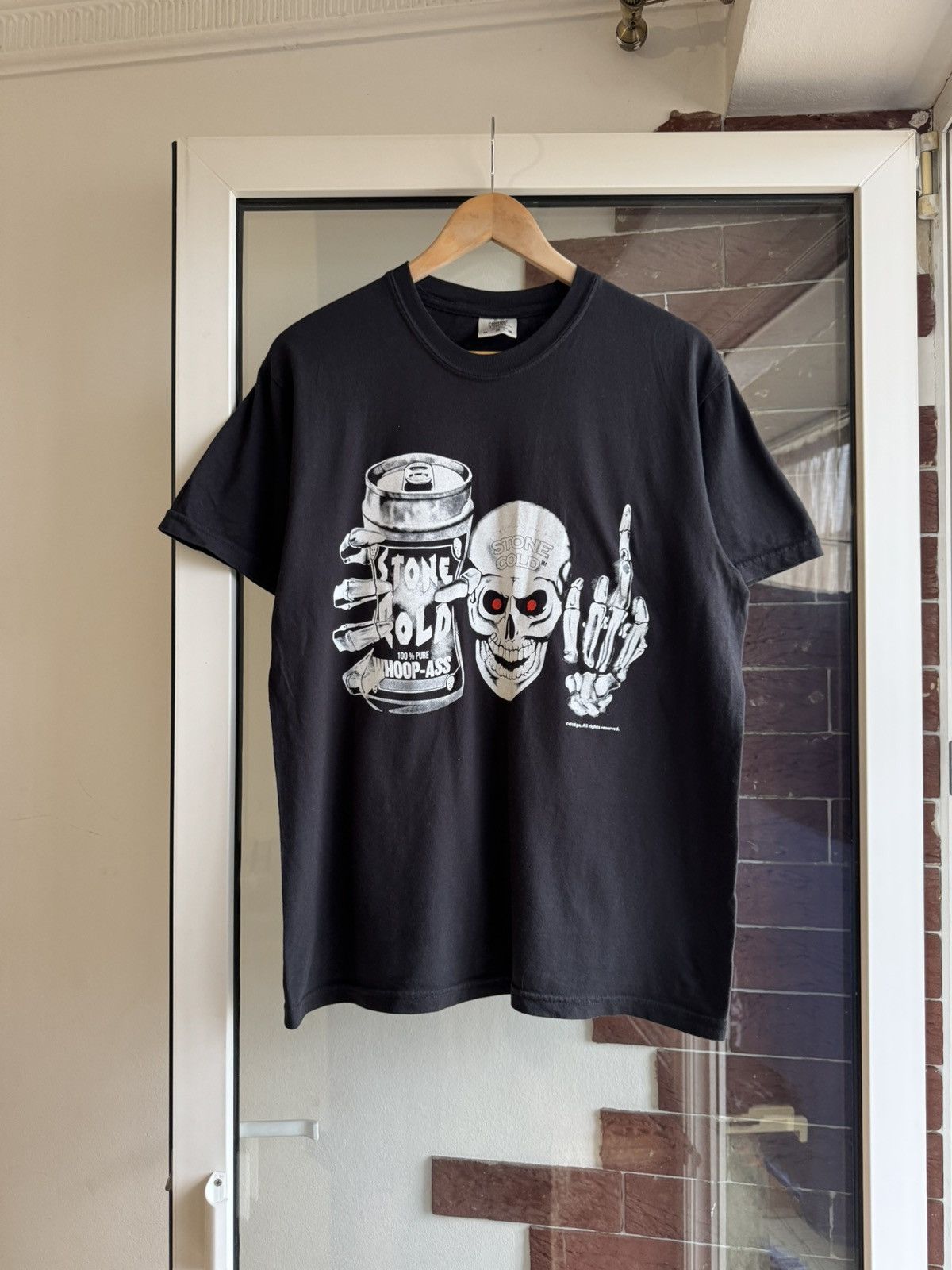 WWE Vintage WWE Stone Cold 1998 tshirt WHOOP UP Size US M / EU 48-50 / 2 - 2 Thumbnail