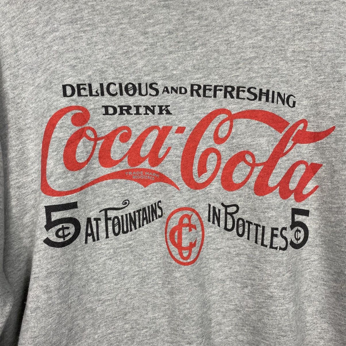 Japanese Brand Vintage Sweatshirt Coca Cola Big Logo Size US M / EU 48-50 / 2 - 14 Thumbnail