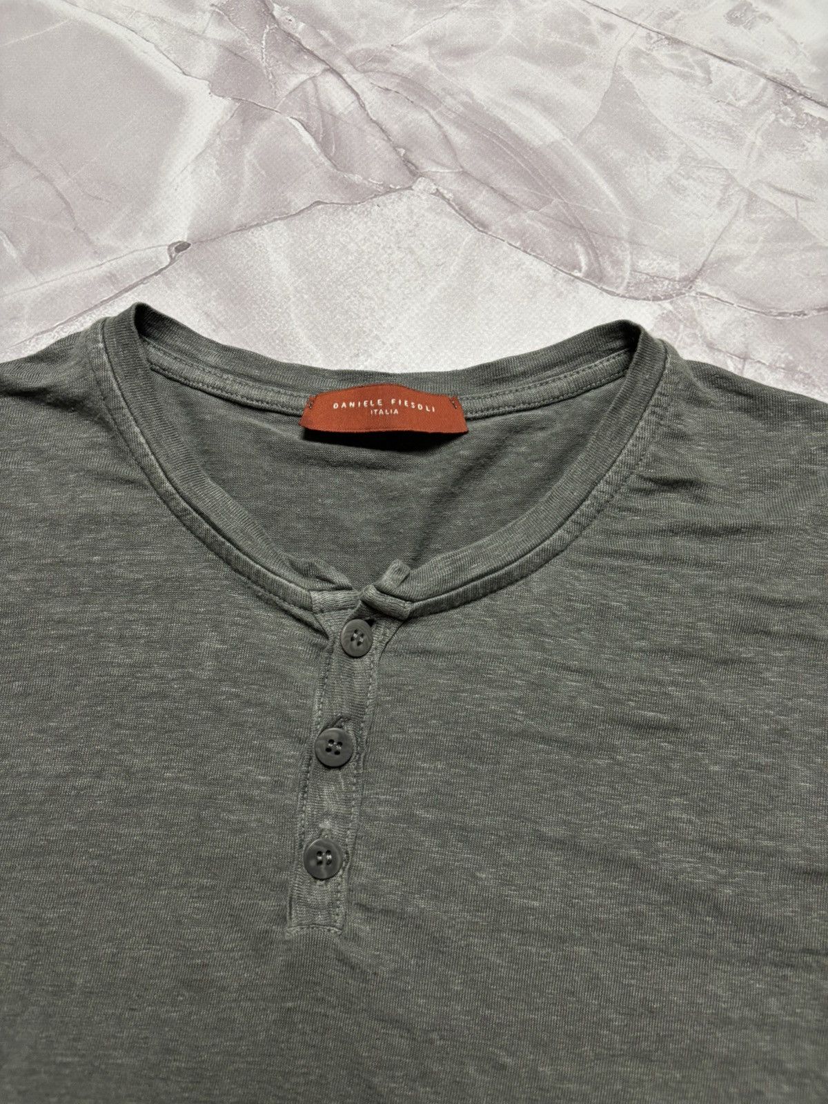 Daniele Fiesoli Daniele Fiesoli Linen Long Sleeve Quiet Luxury Mens Size S Size US S / EU 44-46 / 1 - 3 Thumbnail