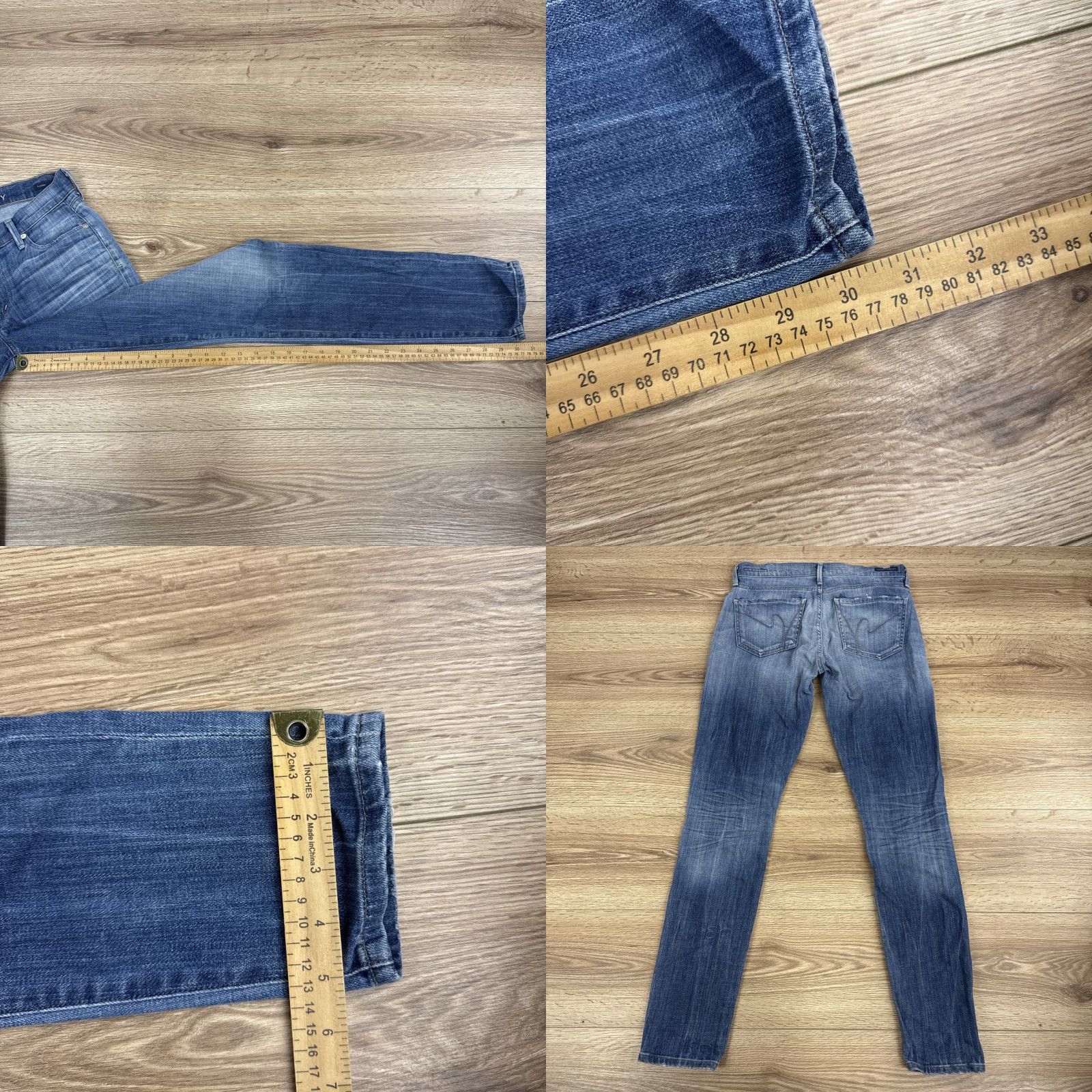 Citizens Of Humanity Citizens Of Humanity Jeans Women’s Size 27 Blue Avedon Low Rise Skinny Leg Size 27" / US 4 / IT 40 - 8 Thumbnail
