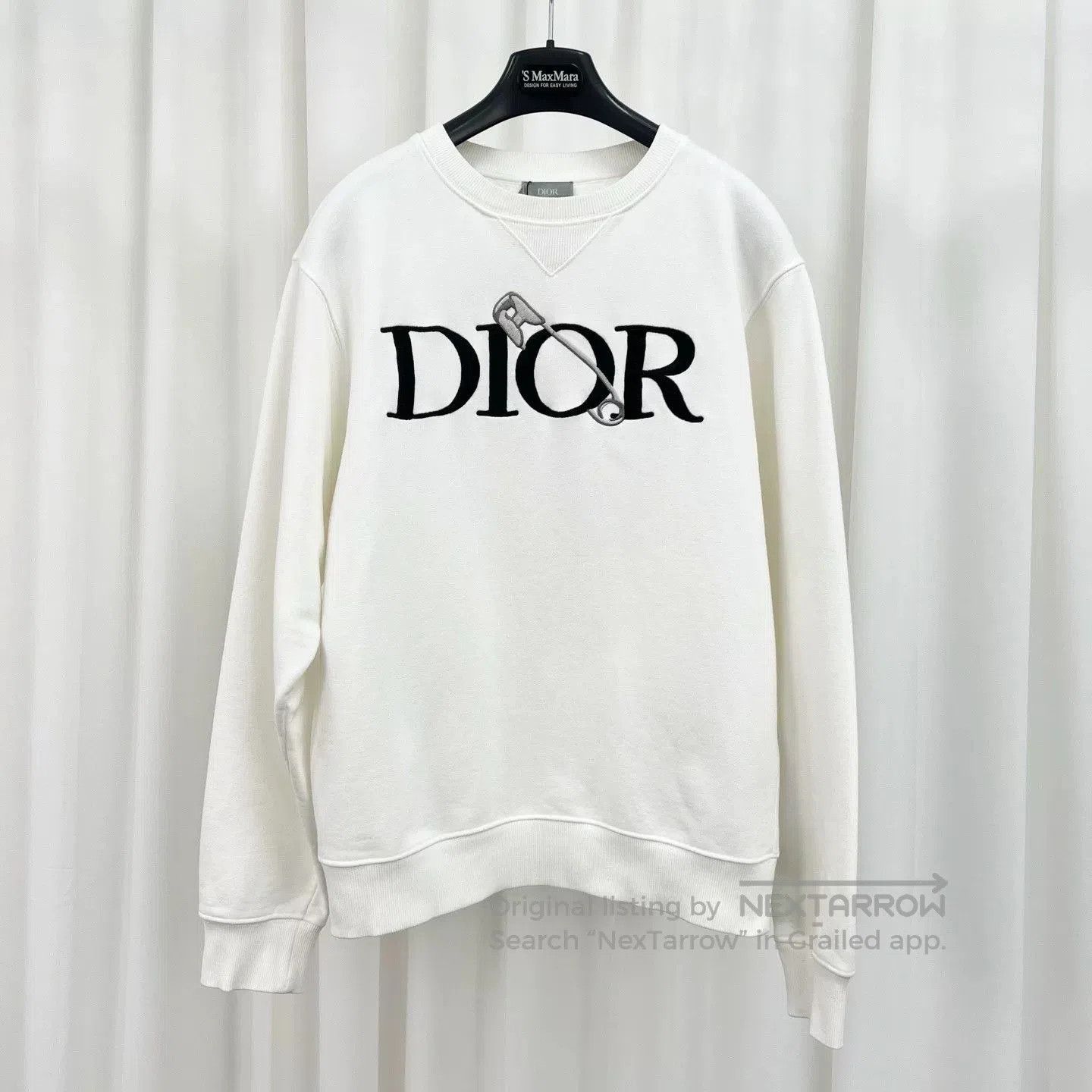 Dior Dior Embroidered Letter Sweatshirt. Size US S / EU 44-46 / 1 - 1 Thumbnail