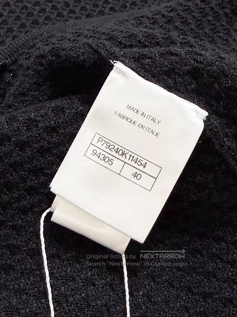 Chanel Chanel Flower brooch button cloak knitted cardigan coat Size S / US 4 / IT 40 - 6 Thumbnail