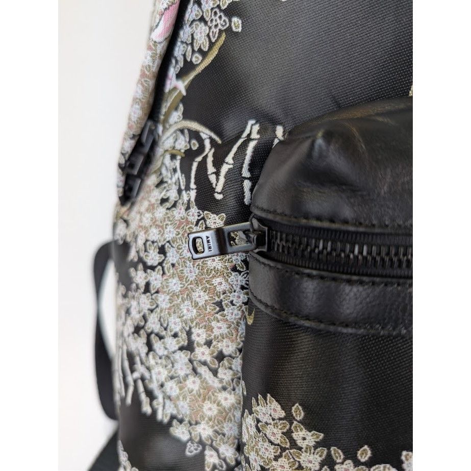 Amiri o1rshd1 Size: OS / Hibiscus Jacquard Backpack in Black Size ONE SIZE - 6 Thumbnail