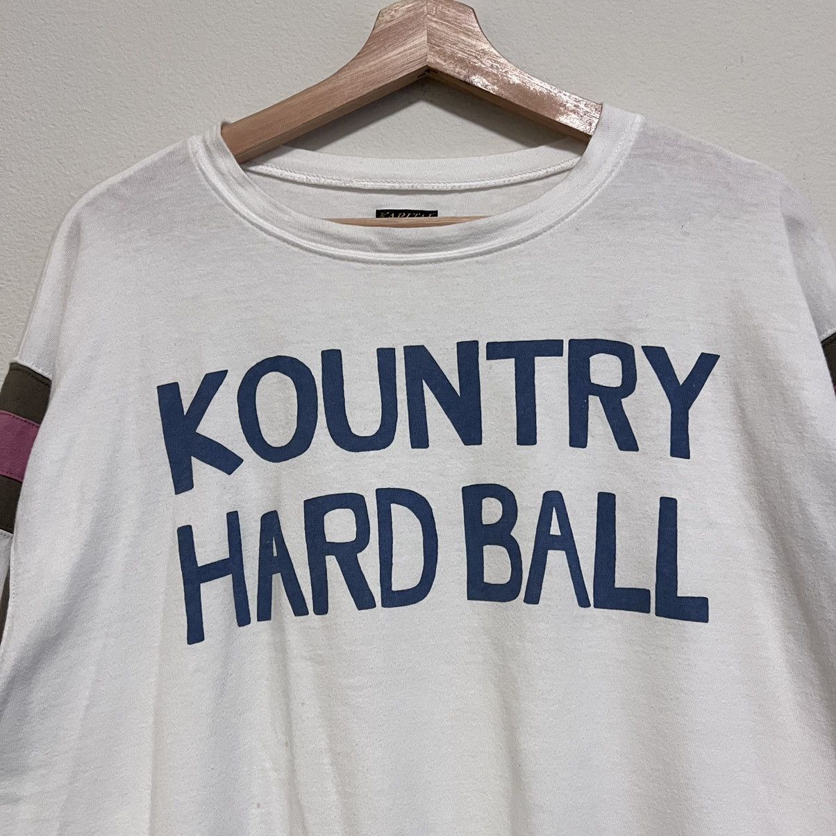 Kapital kapital kountry hardball baseball football oversized t