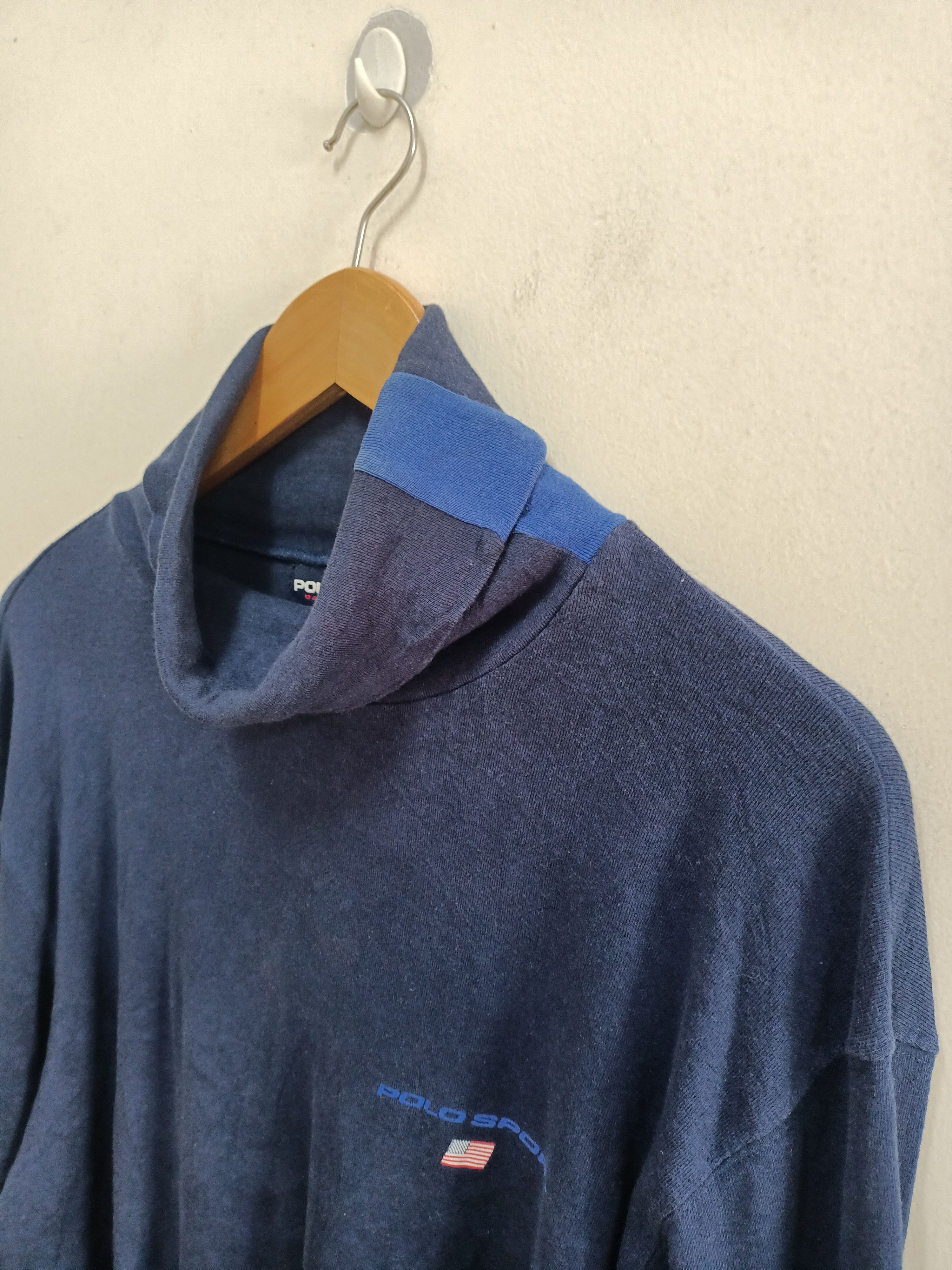 Polo Ralph Lauren Vintage Rare Polo Sport by Ralph Lauren turtle neck Size US XL / EU 56 / 4 - 9 Thumbnail
