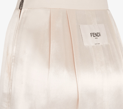 Fendi o1loc1c0824 Skirt in Beige Size 27" / US 4 / IT 40 - 3 Thumbnail
