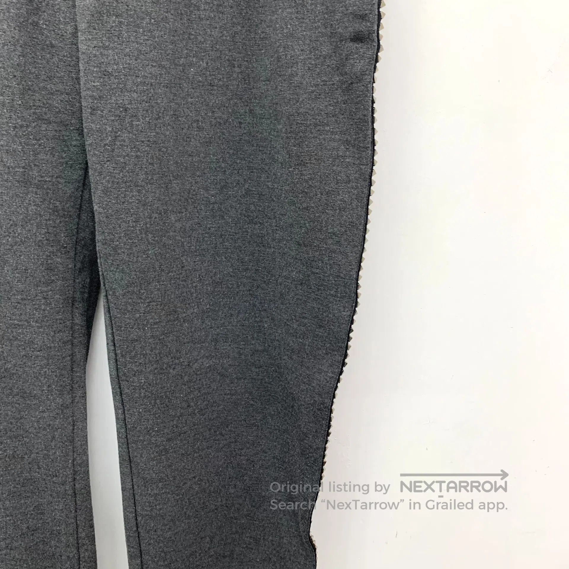 Philipp Plein Philipp Plein Dark grey denim casual long pants with rivet Size US 27 - 4 Thumbnail